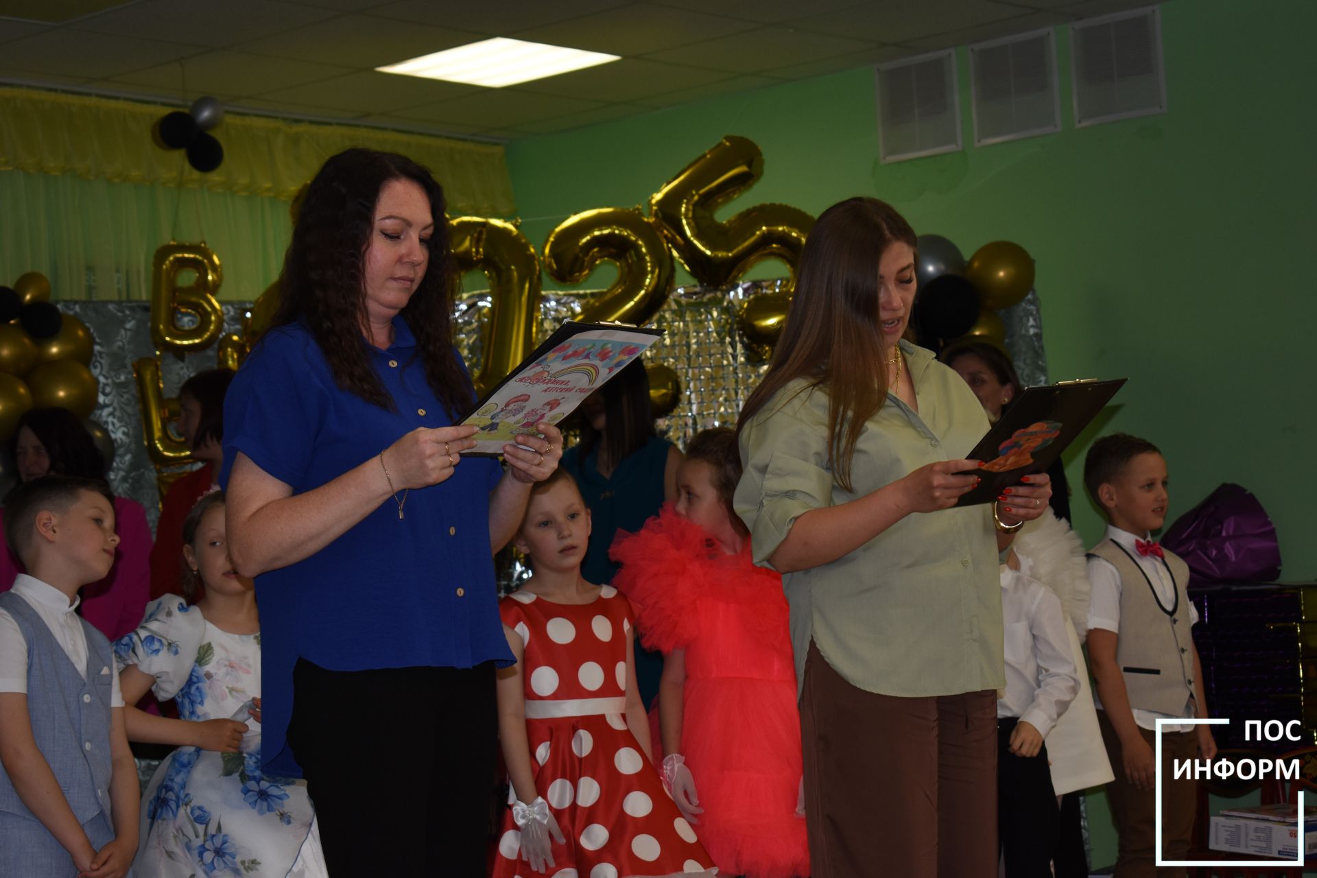В детском саду «Золотая Рыбка» прошел выпускной вечер