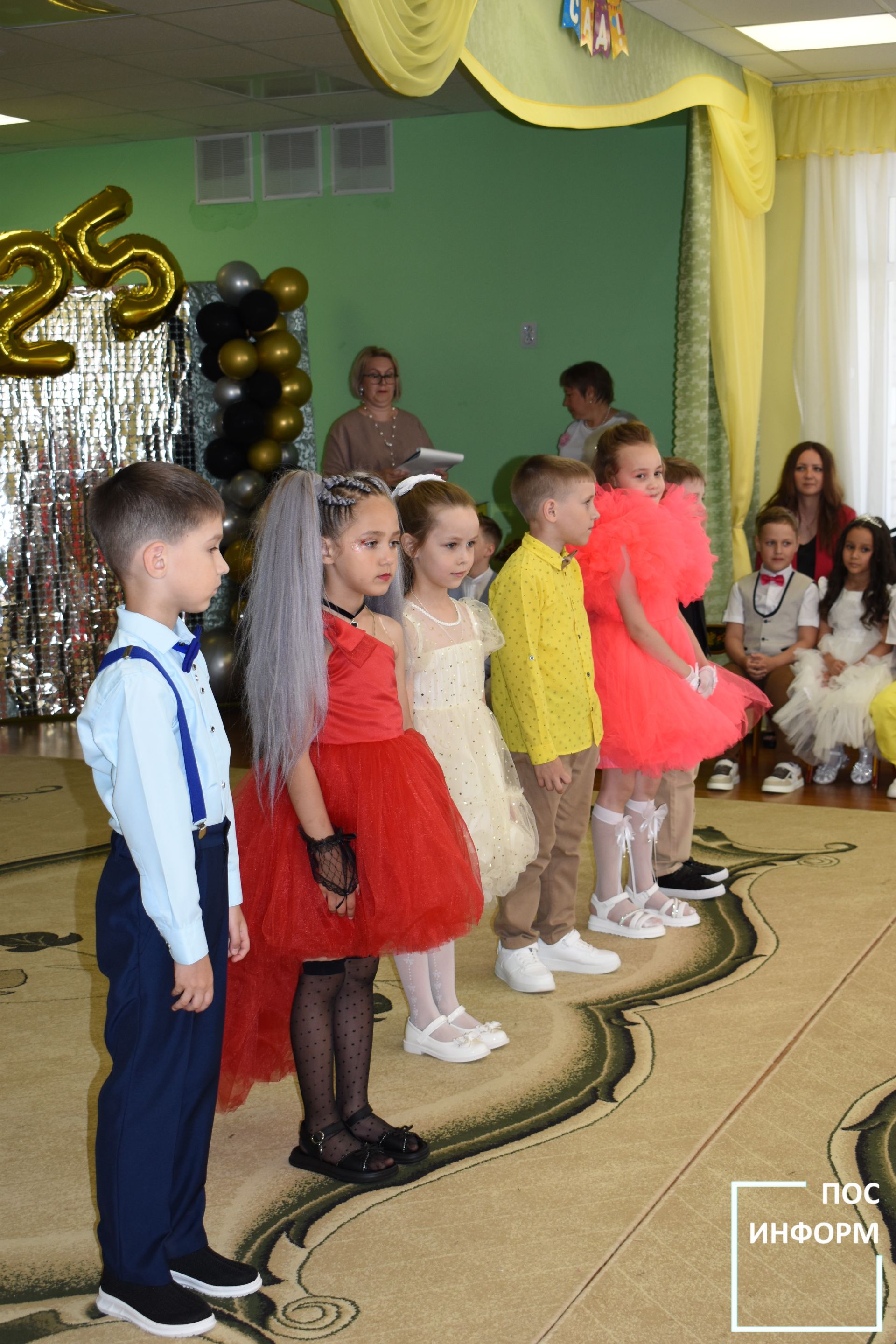 В детском саду «Золотая Рыбка» прошел выпускной вечер