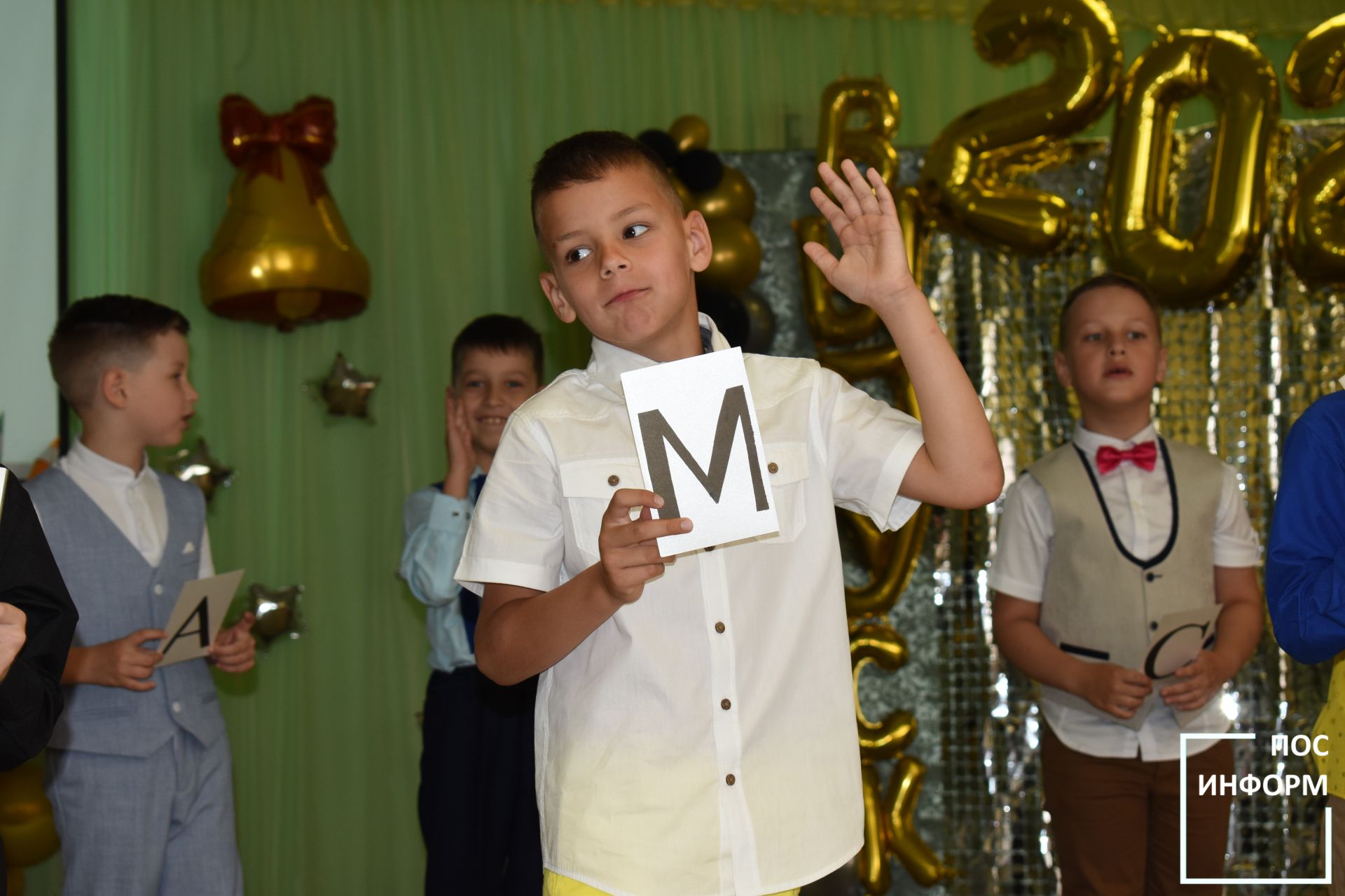 В детском саду «Золотая Рыбка» прошел выпускной вечер