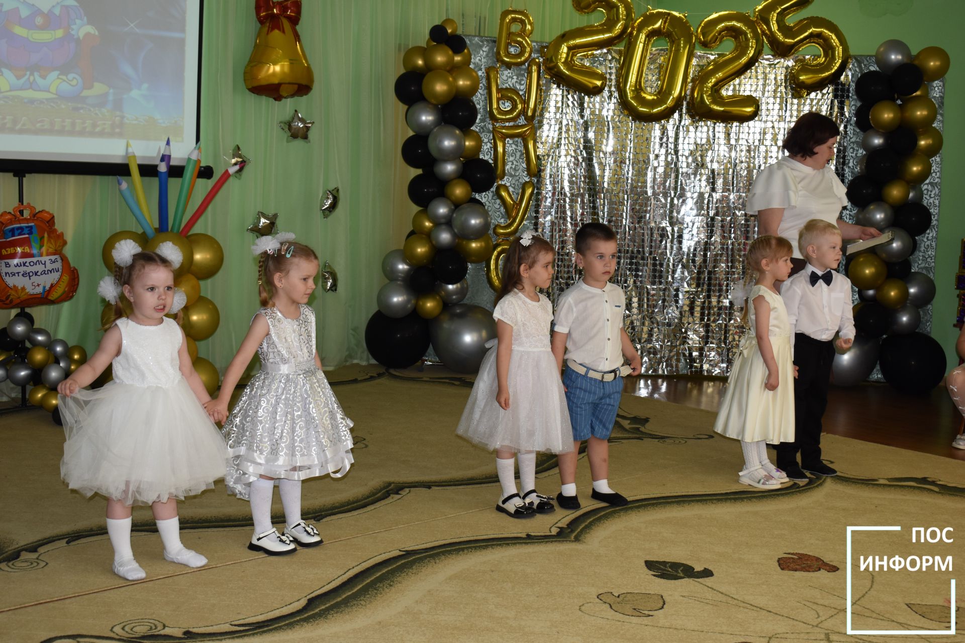 В детском саду «Золотая Рыбка» прошел выпускной вечер