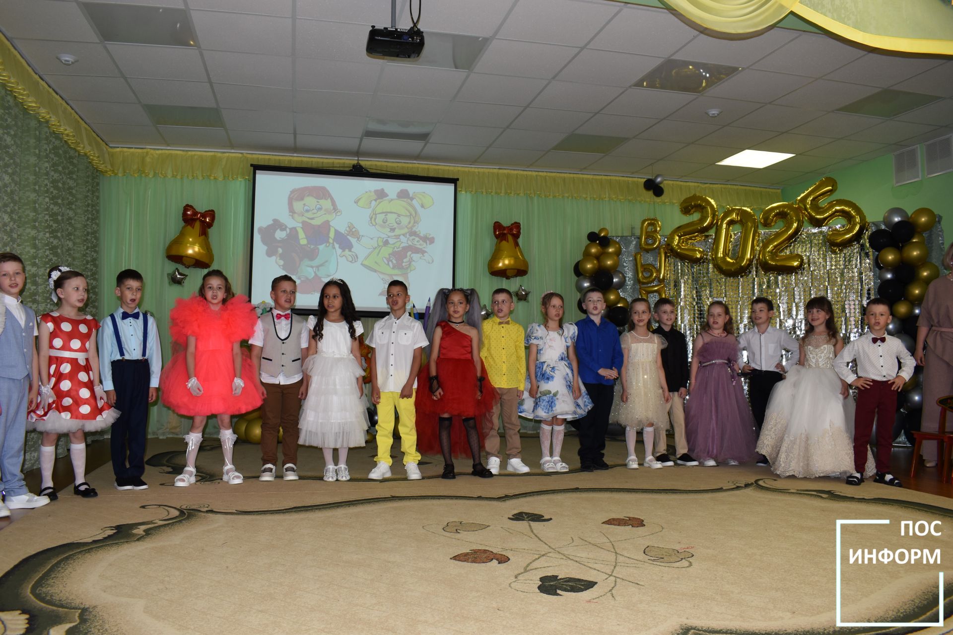 В детском саду «Золотая Рыбка» прошел выпускной вечер