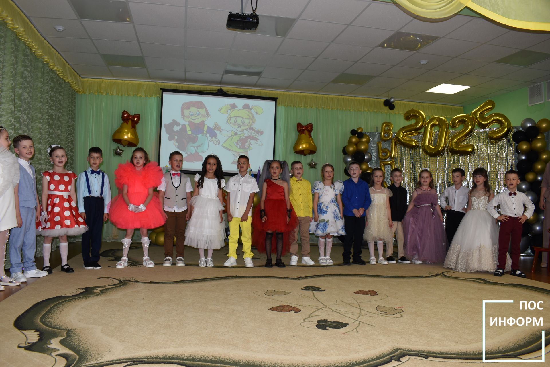 В детском саду «Золотая Рыбка» прошел выпускной вечер