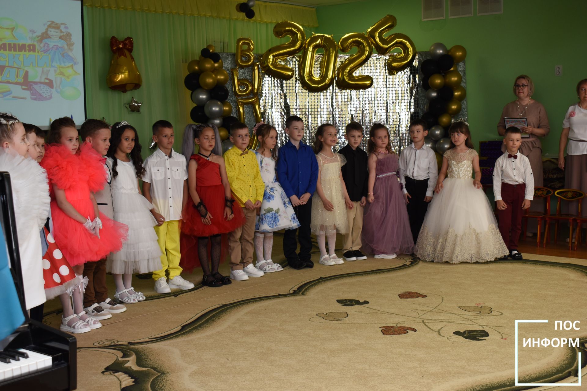 В детском саду «Золотая Рыбка» прошел выпускной вечер