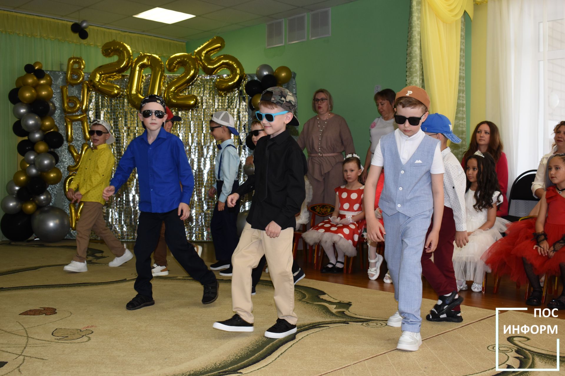 В детском саду «Золотая Рыбка» прошел выпускной вечер