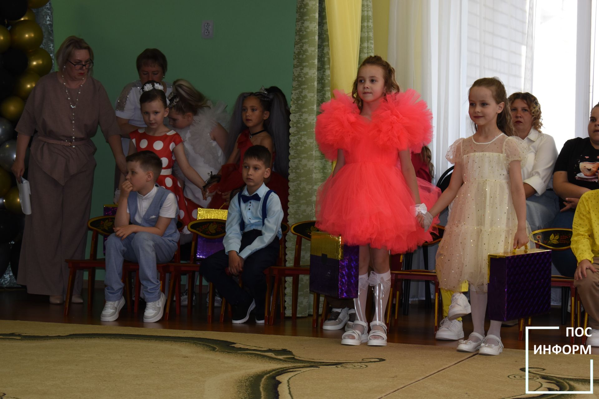 В детском саду «Золотая Рыбка» прошел выпускной вечер