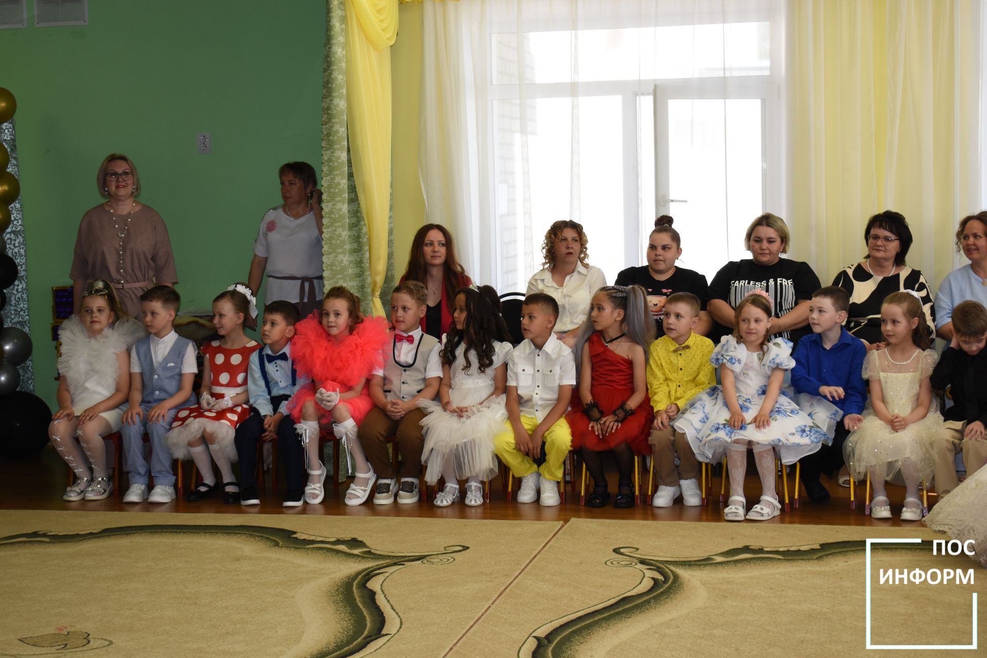 В детском саду «Золотая Рыбка» прошел выпускной вечер