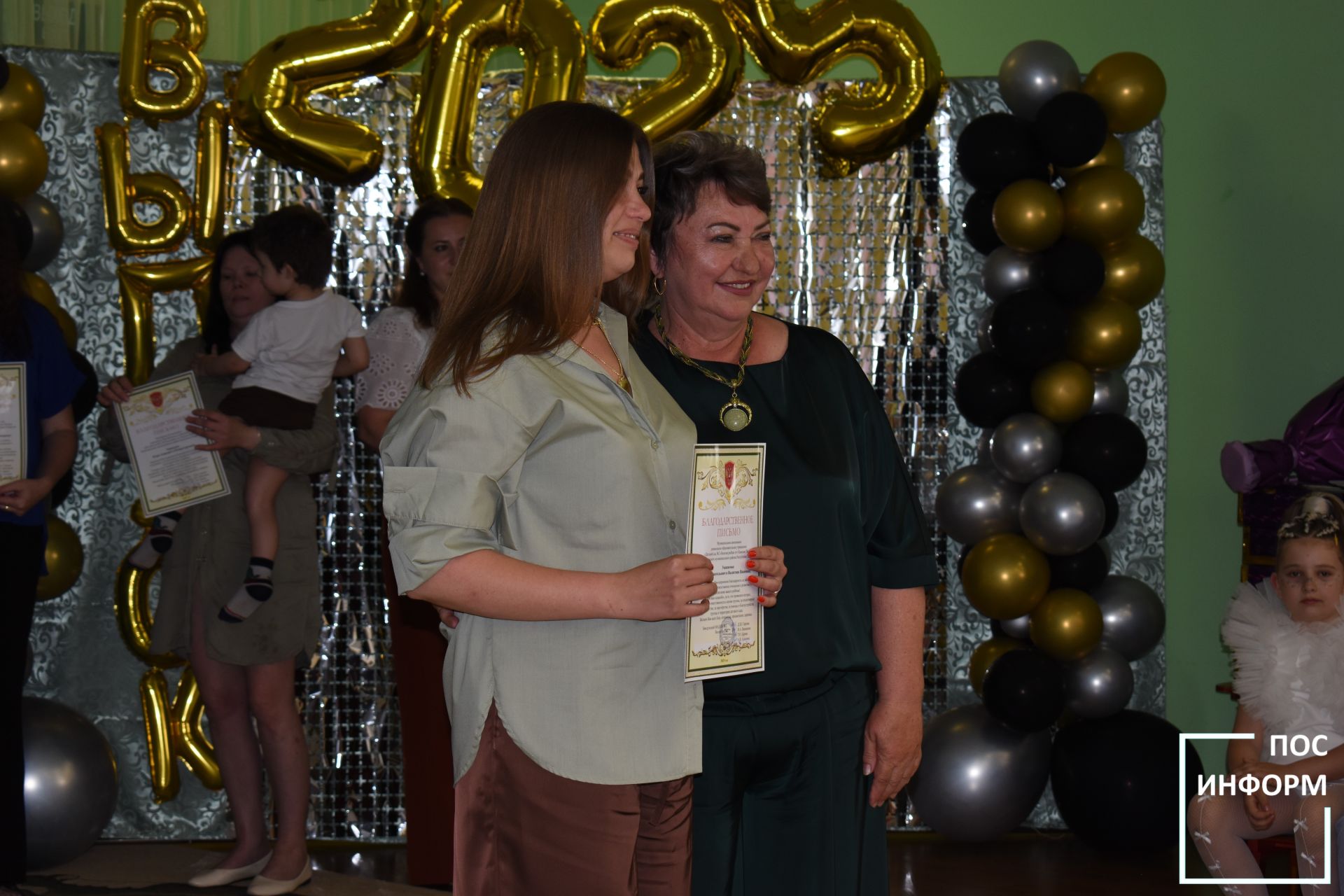 В детском саду «Золотая Рыбка» прошел выпускной вечер