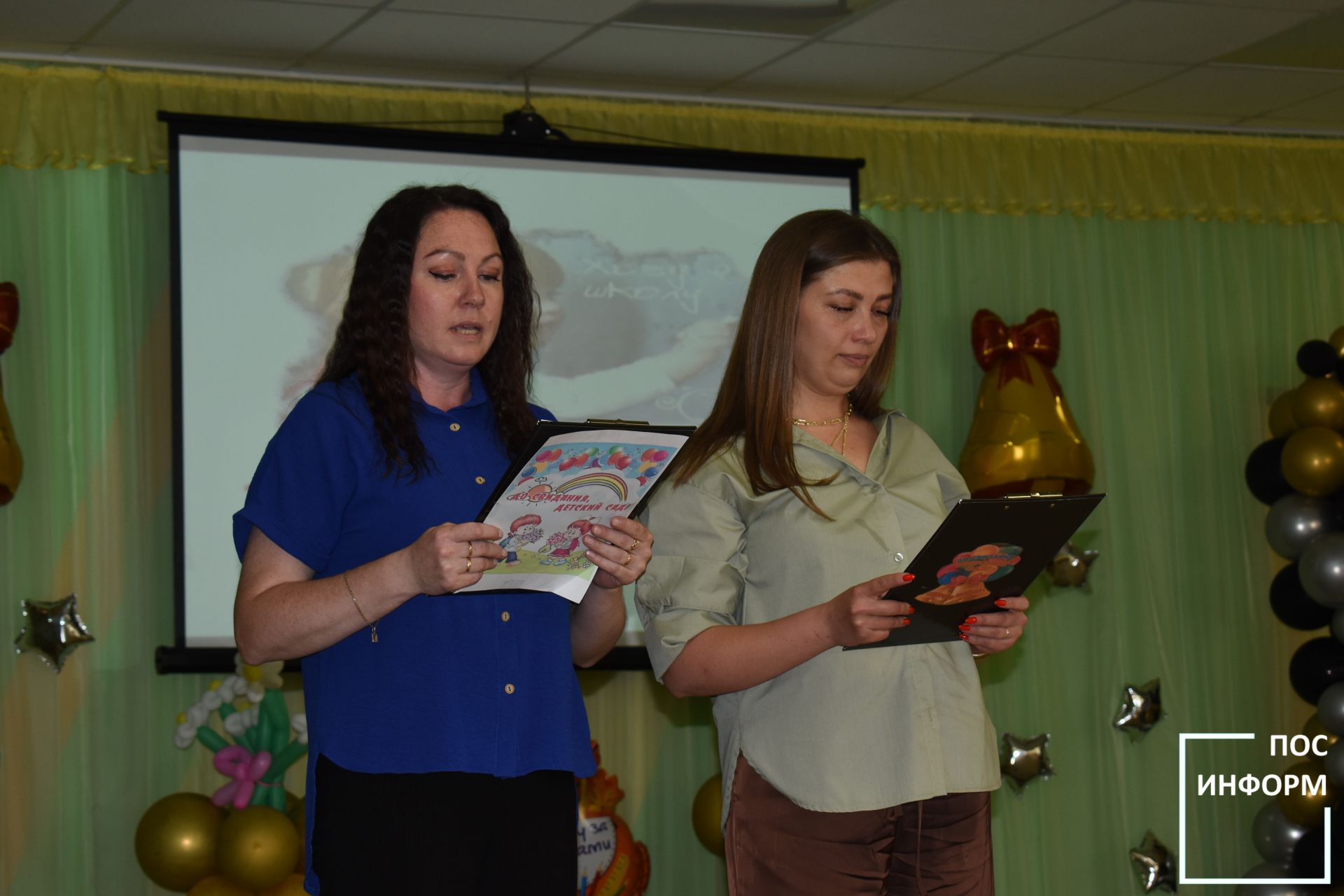 В детском саду «Золотая Рыбка» прошел выпускной вечер