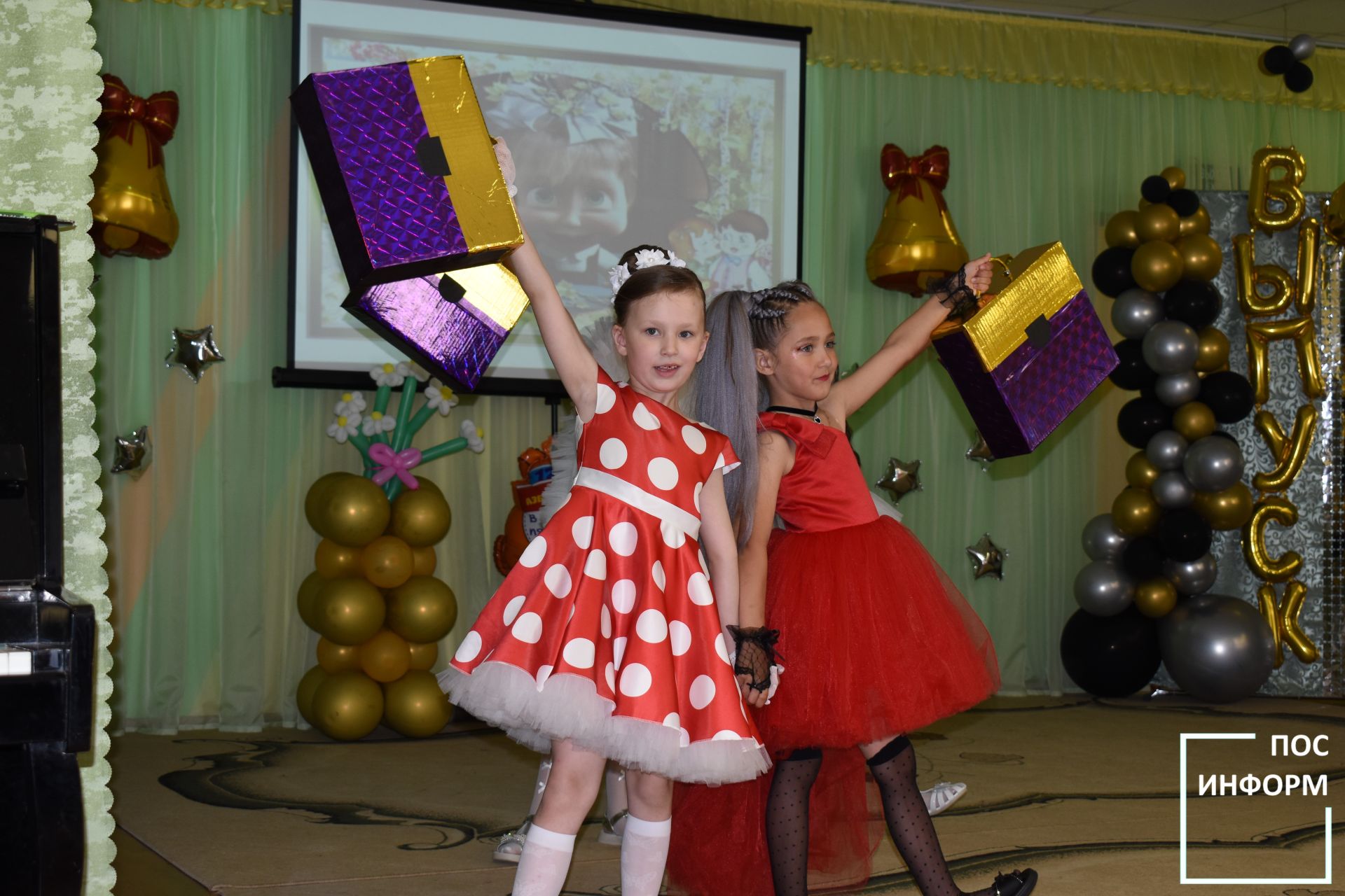 В детском саду «Золотая Рыбка» прошел выпускной вечер