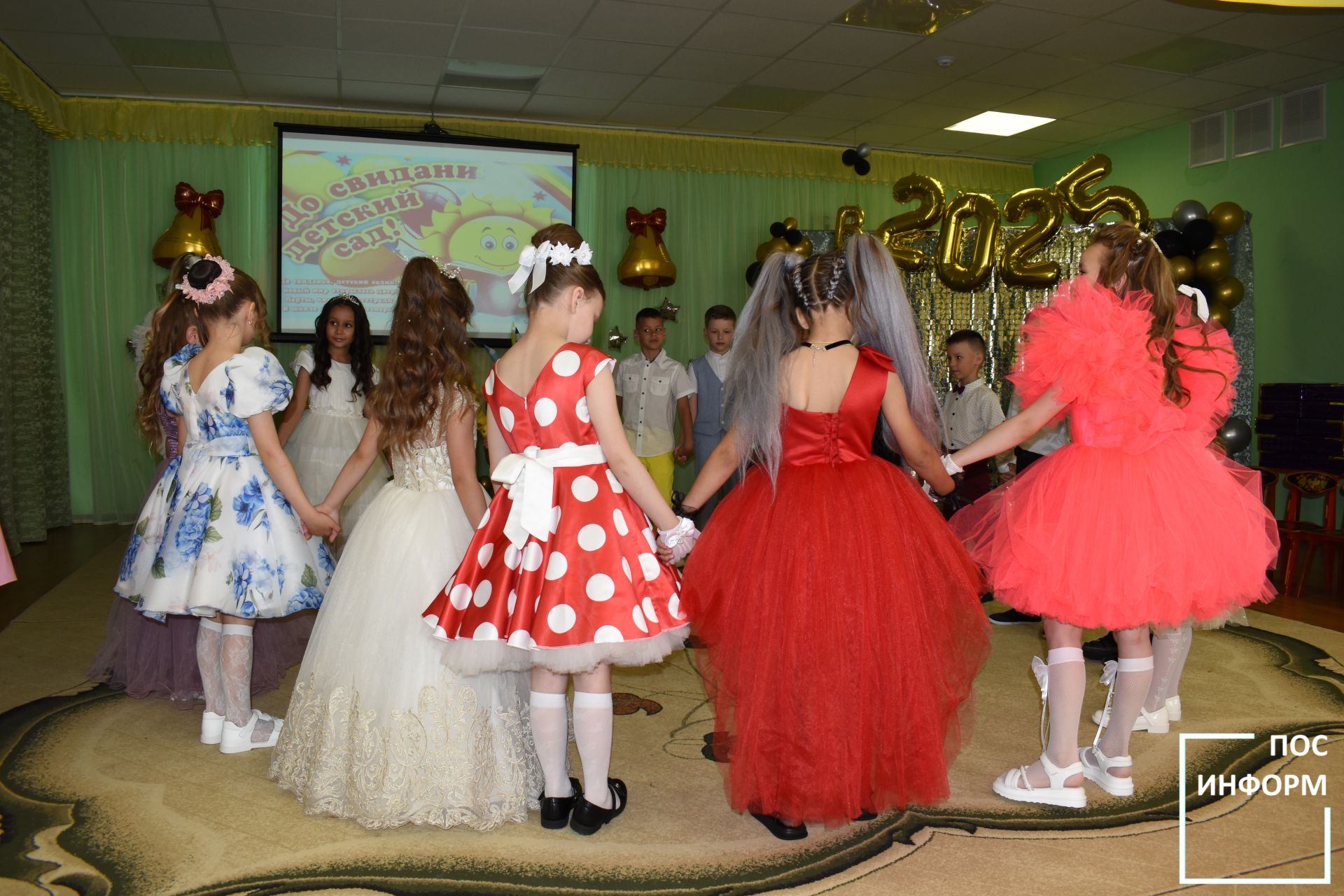 В детском саду «Золотая Рыбка» прошел выпускной вечер