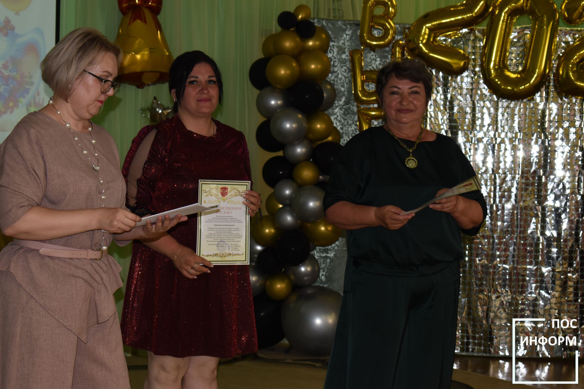 В детском саду «Золотая Рыбка» прошел выпускной вечер