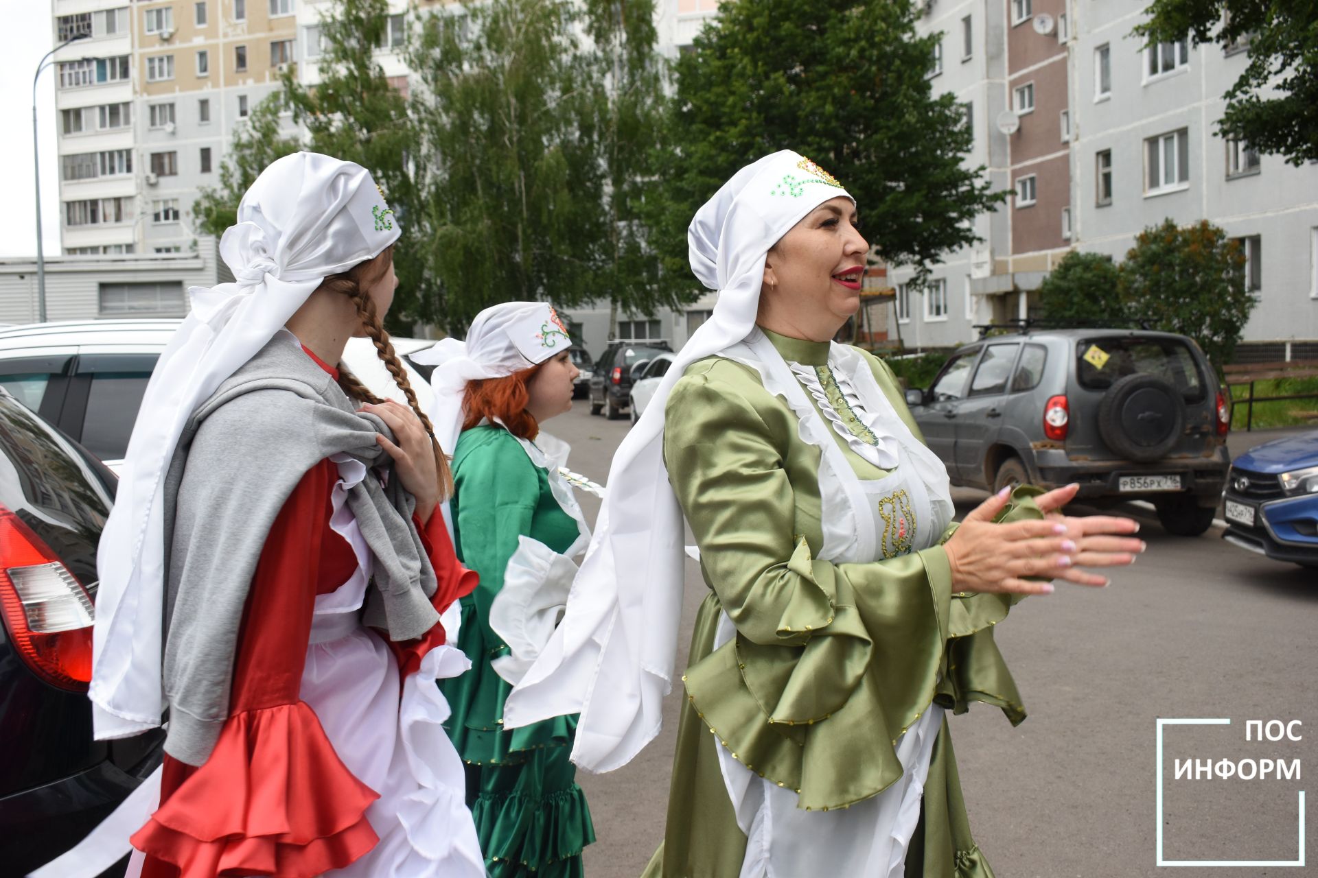 В Камских Полянах прошел традиционный сбор подарков к празднику «Сабантуй»