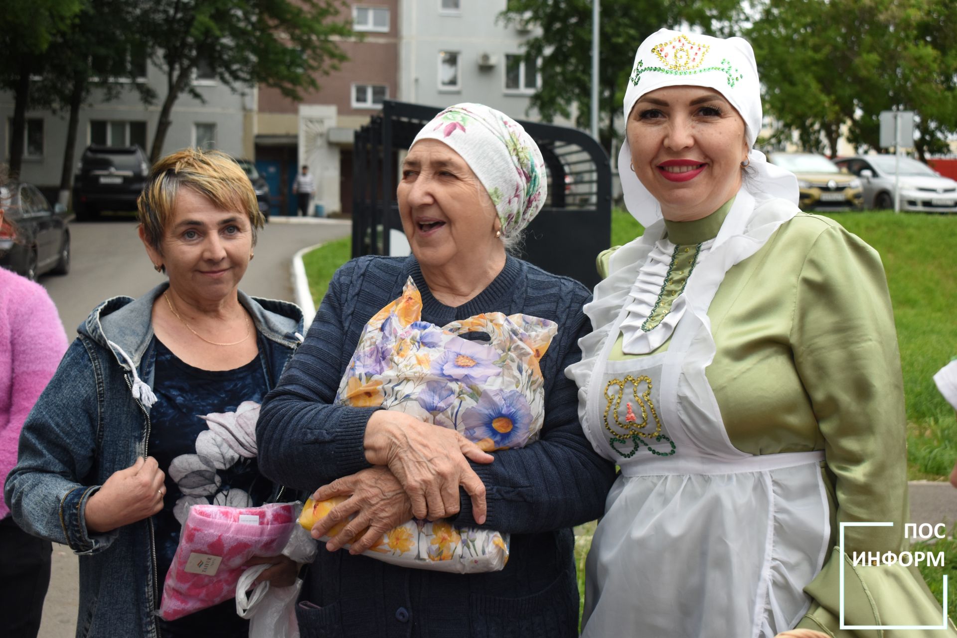 В Камских Полянах прошел традиционный сбор подарков к празднику «Сабантуй»