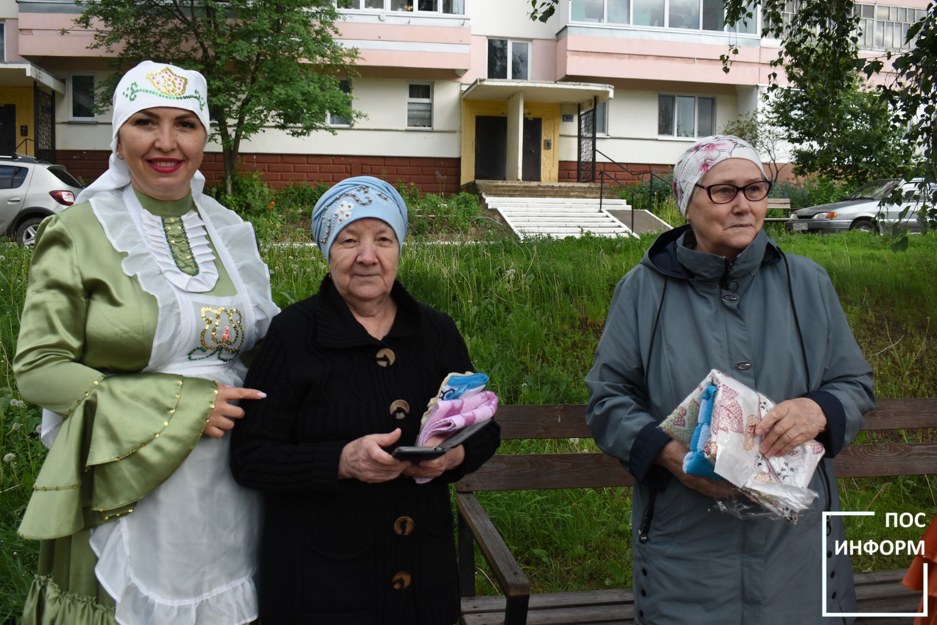 В Камских Полянах прошел традиционный сбор подарков к празднику «Сабантуй»