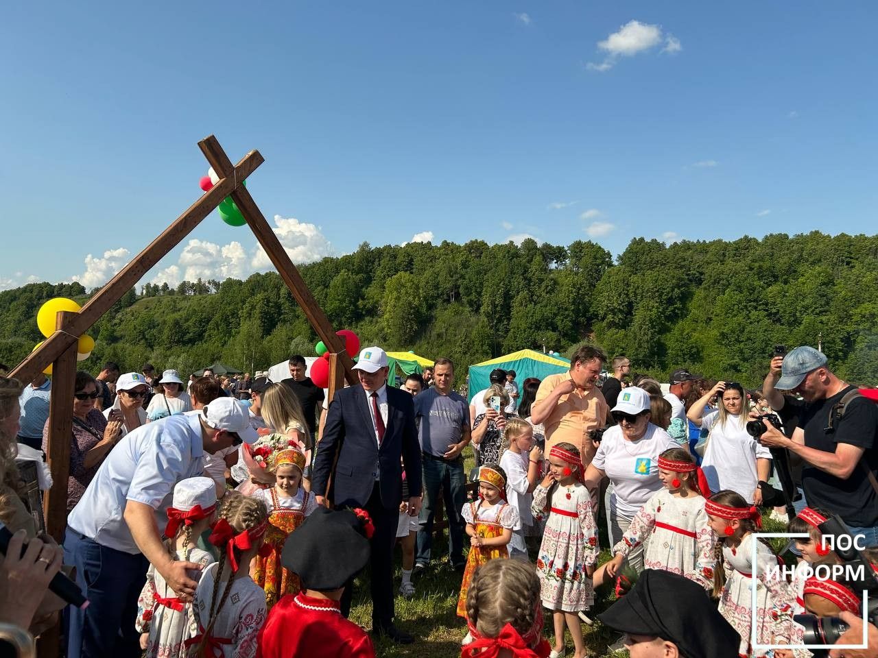 Дети Камских Полян весело отметили Сабантуй-2025