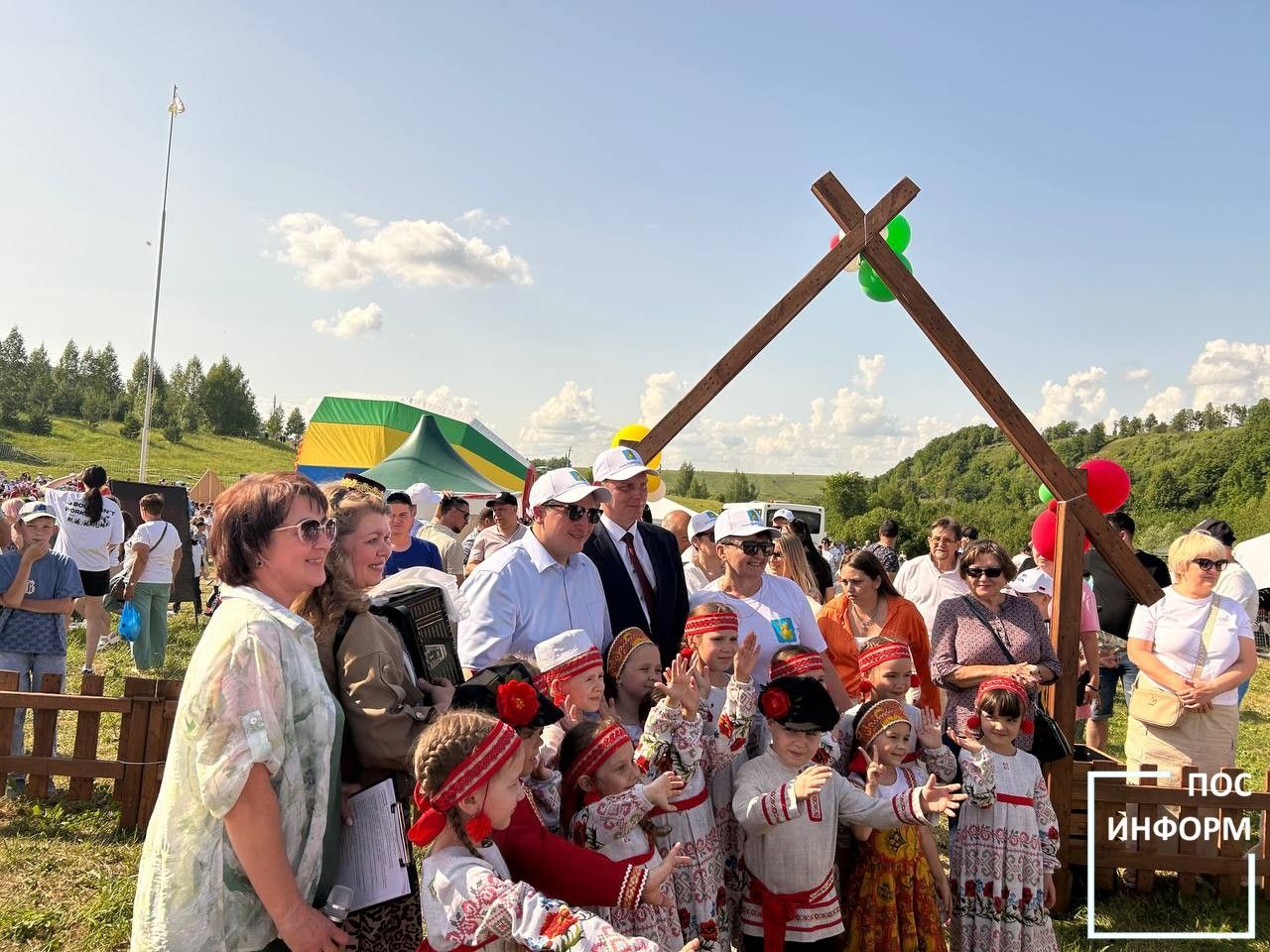 Дети Камских Полян весело отметили Сабантуй-2025