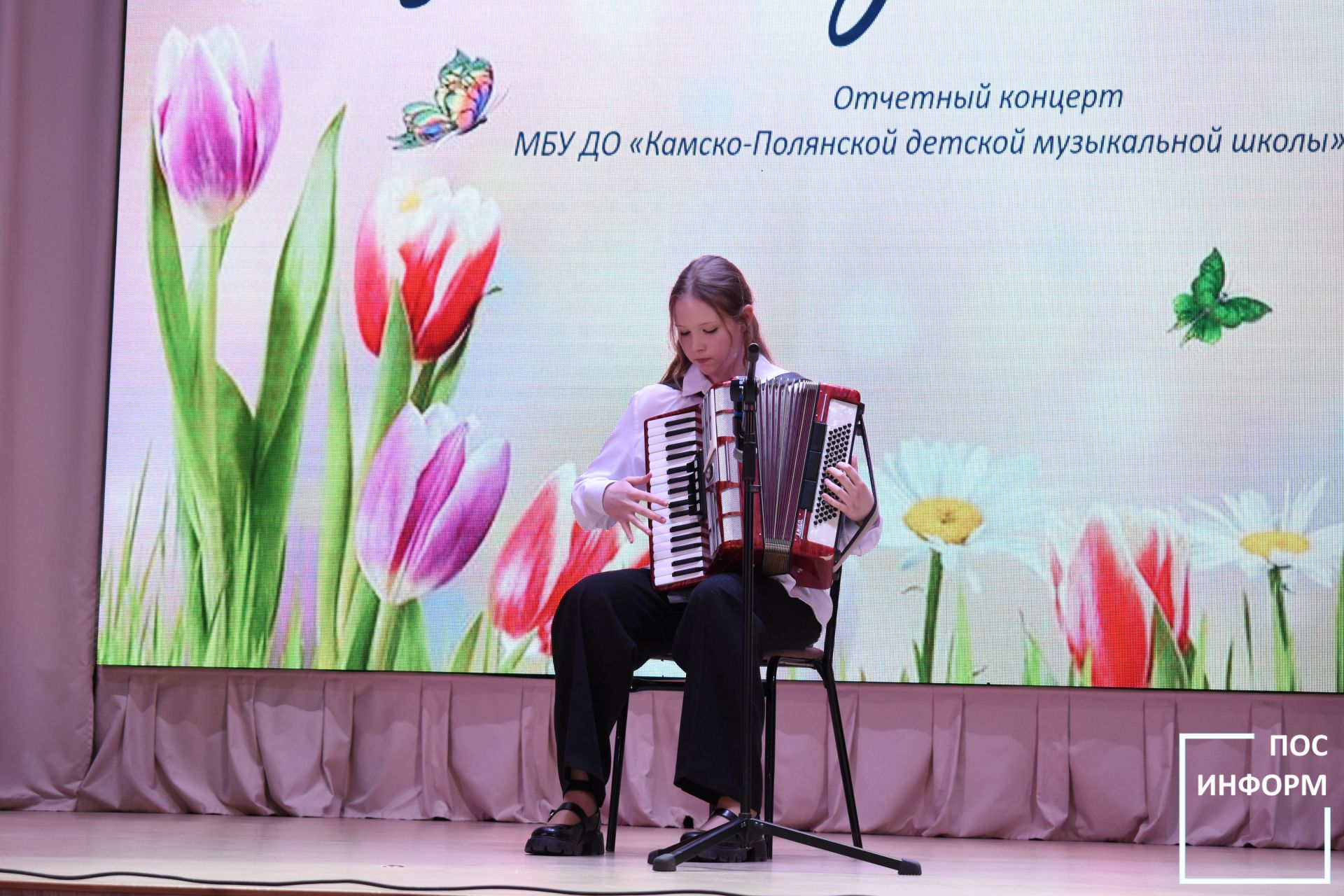 В музыкальной школе Камских Полян прошел отчетный концерт «Мелодия весны»