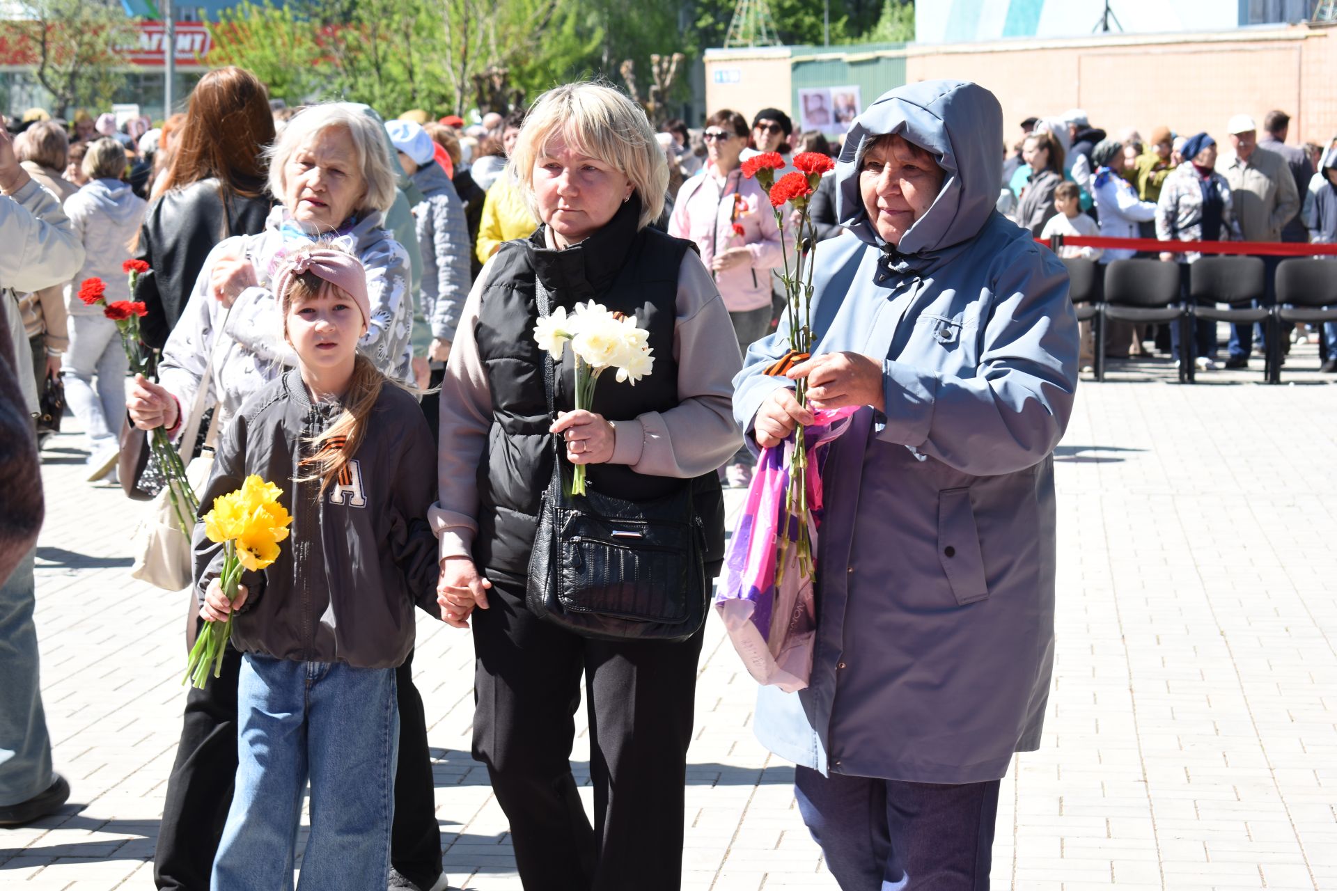 «Никто не забыт»: как Камские Поляны встретили 81-ю весну Победы