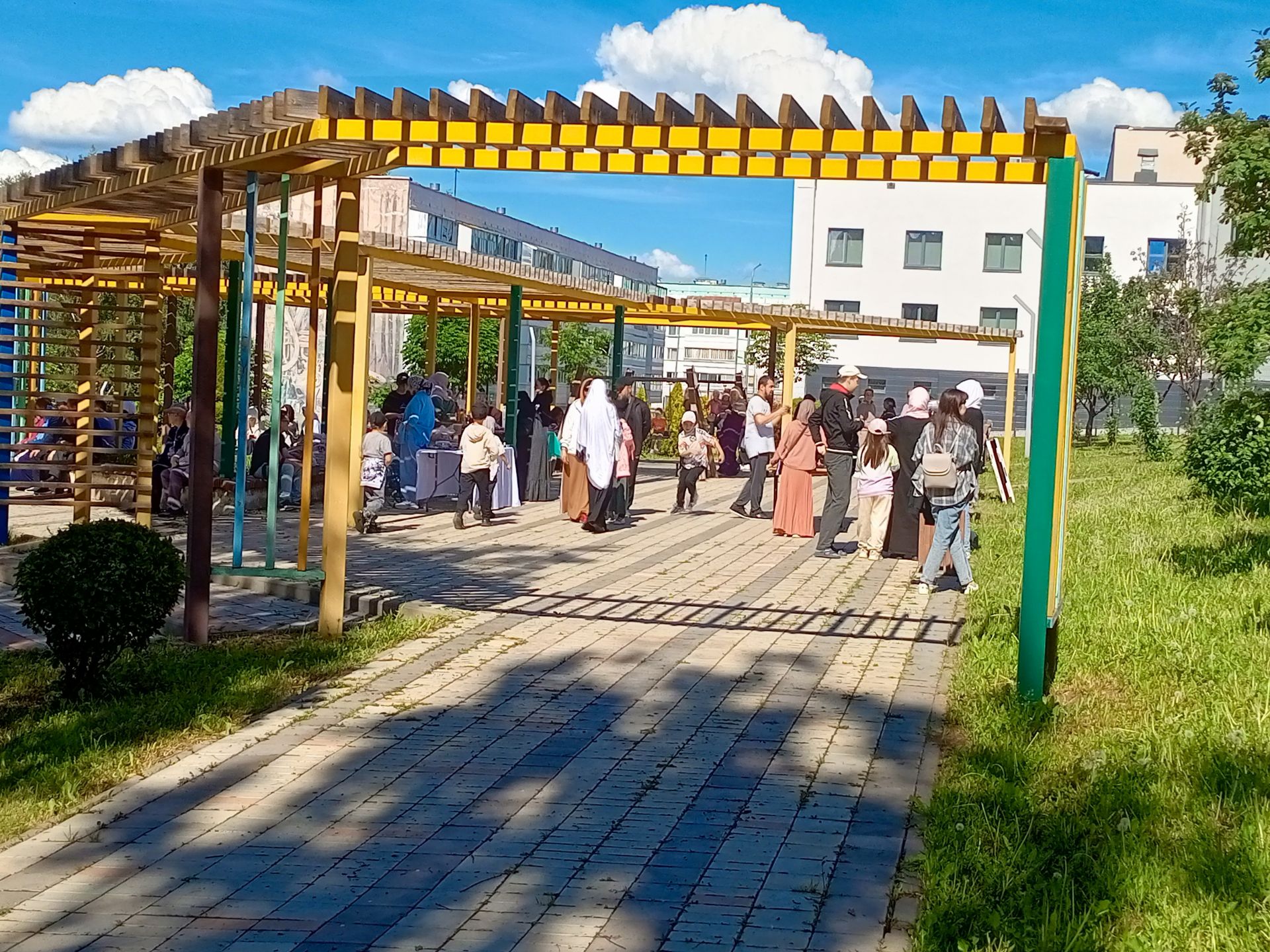 В Камских Полянах прошло торжественное мероприятие, посвященное Курбан-байраму
