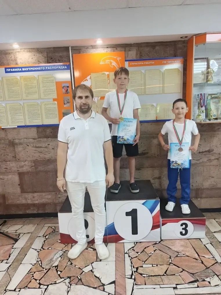 Юные пловцы из Камских Полян успешно выступили на двух турнирах