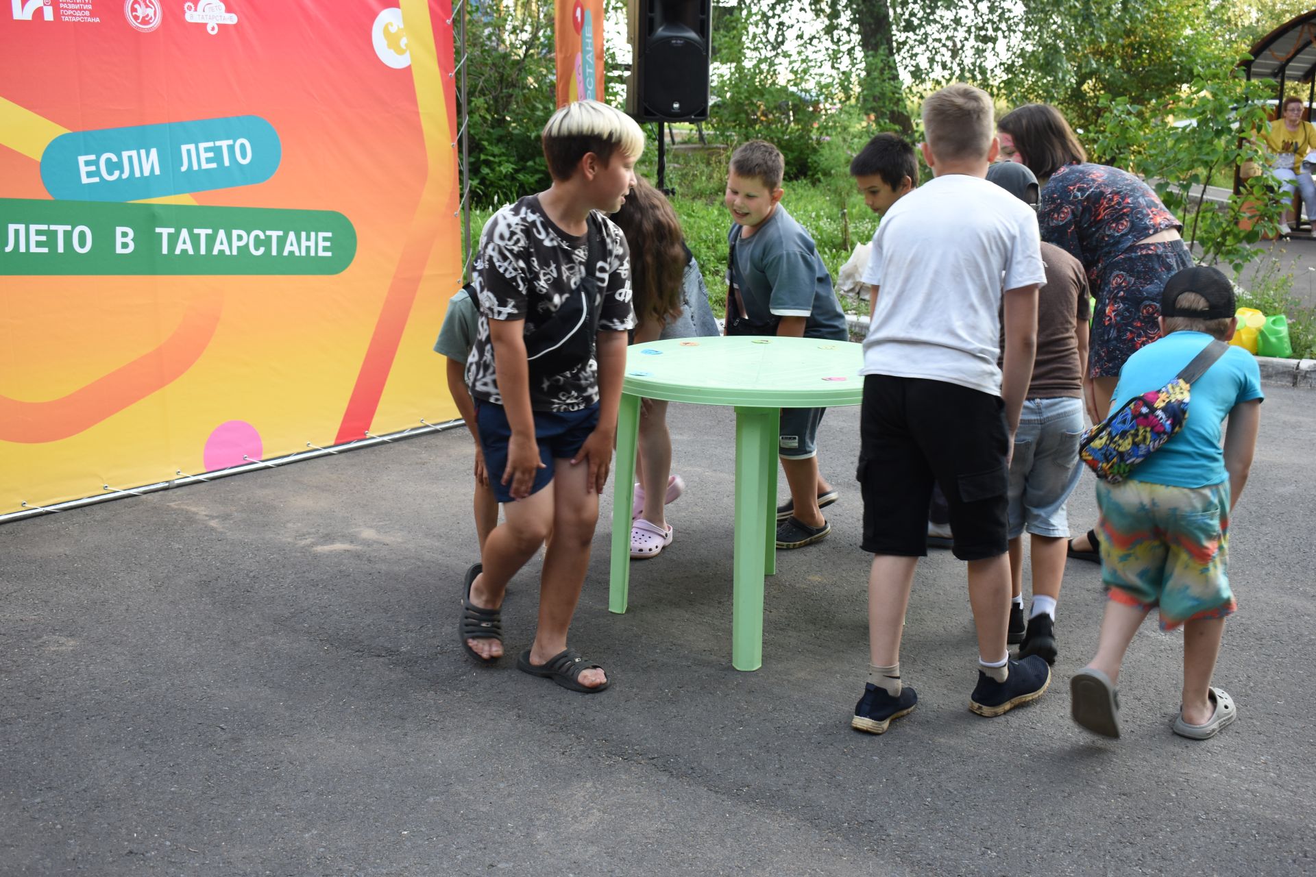 Сезон дворовых праздников открыли в Камских Полянах