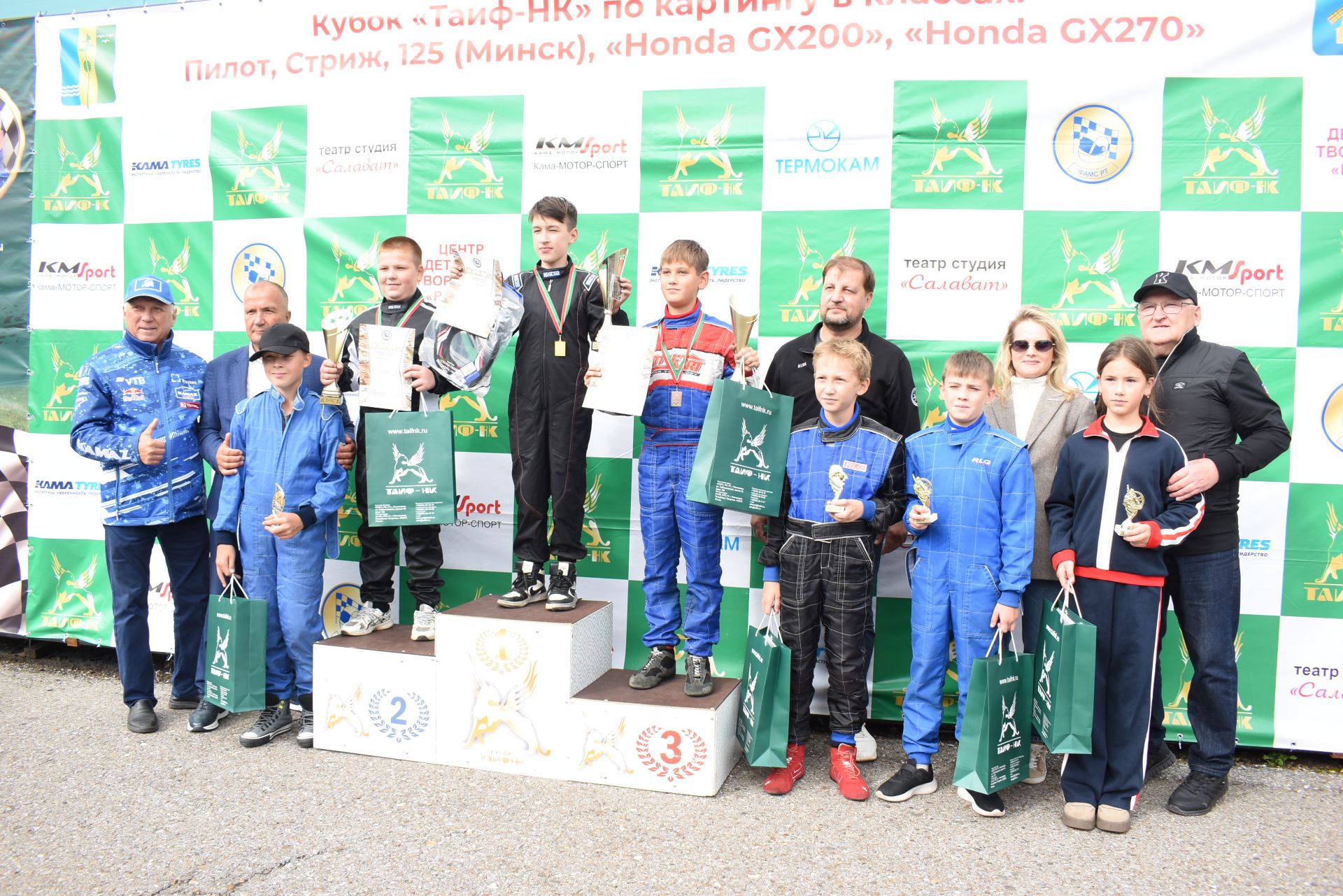 Юные картингисты Камских Полян разыграли кубок памяти легенды