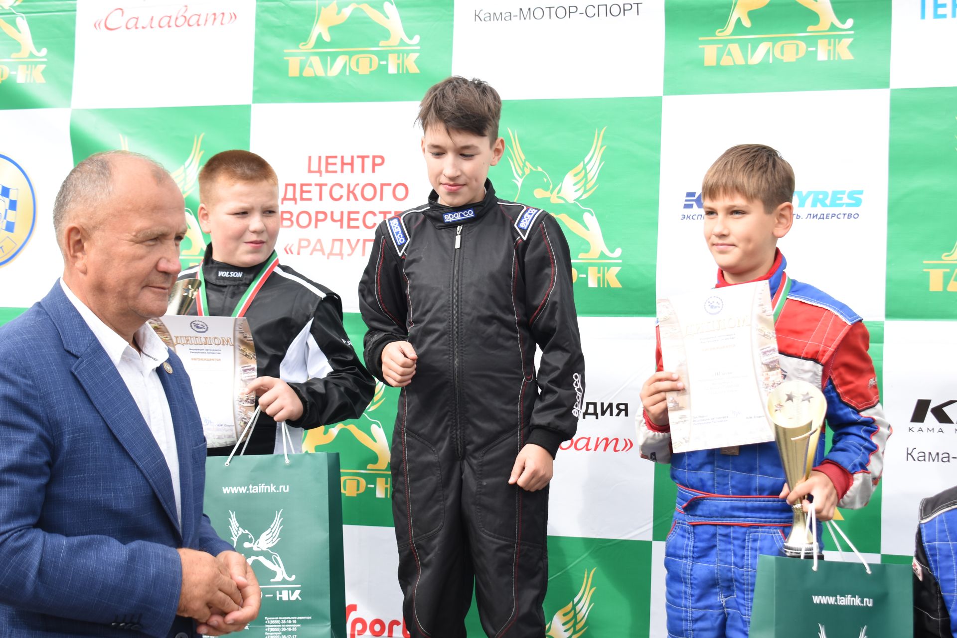 Юные картингисты Камских Полян разыграли кубок памяти легенды
