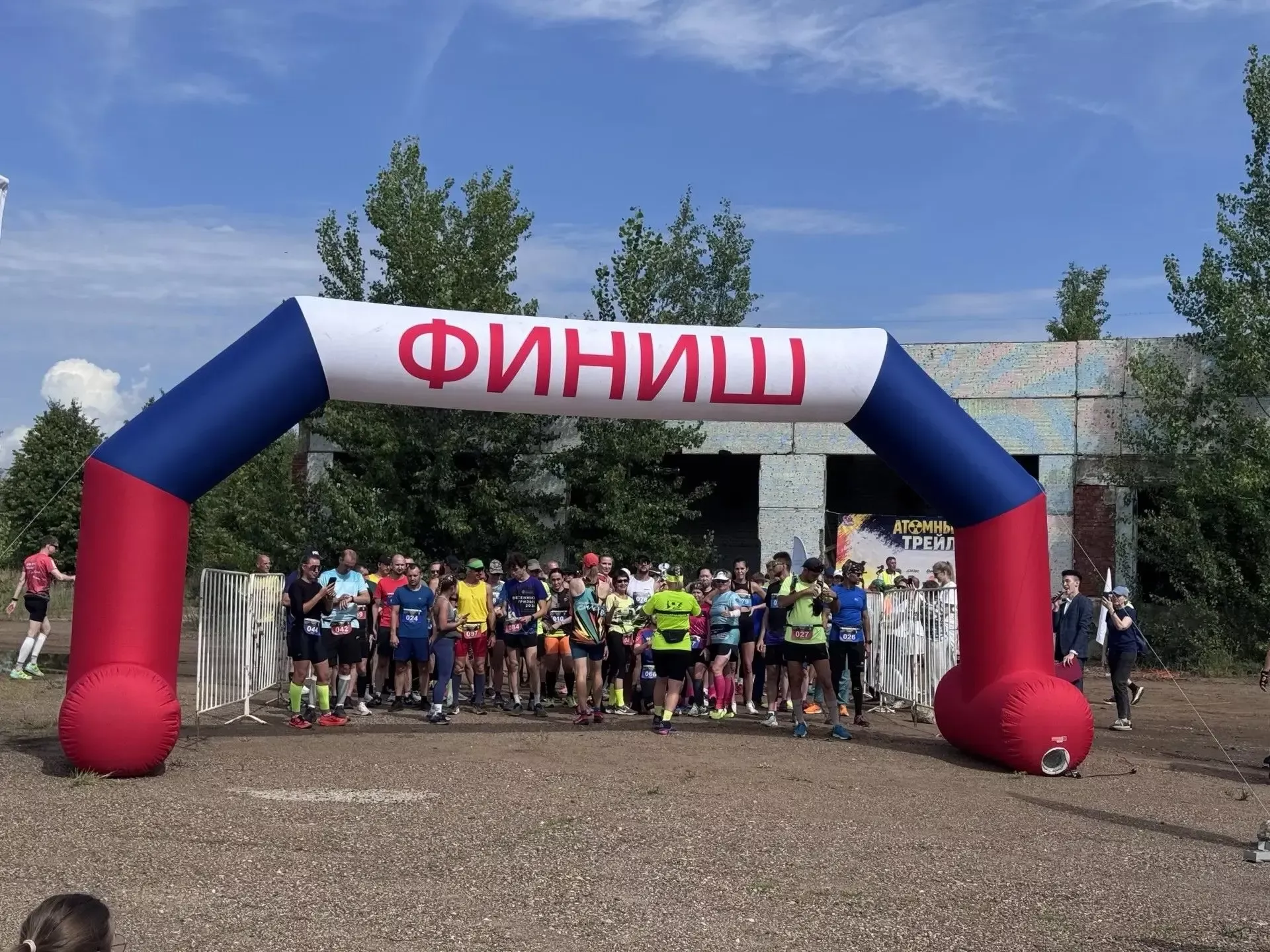 «Атомный трейл» прошёл в Камских Полянах: забег по легендарной территории ТатАЭС