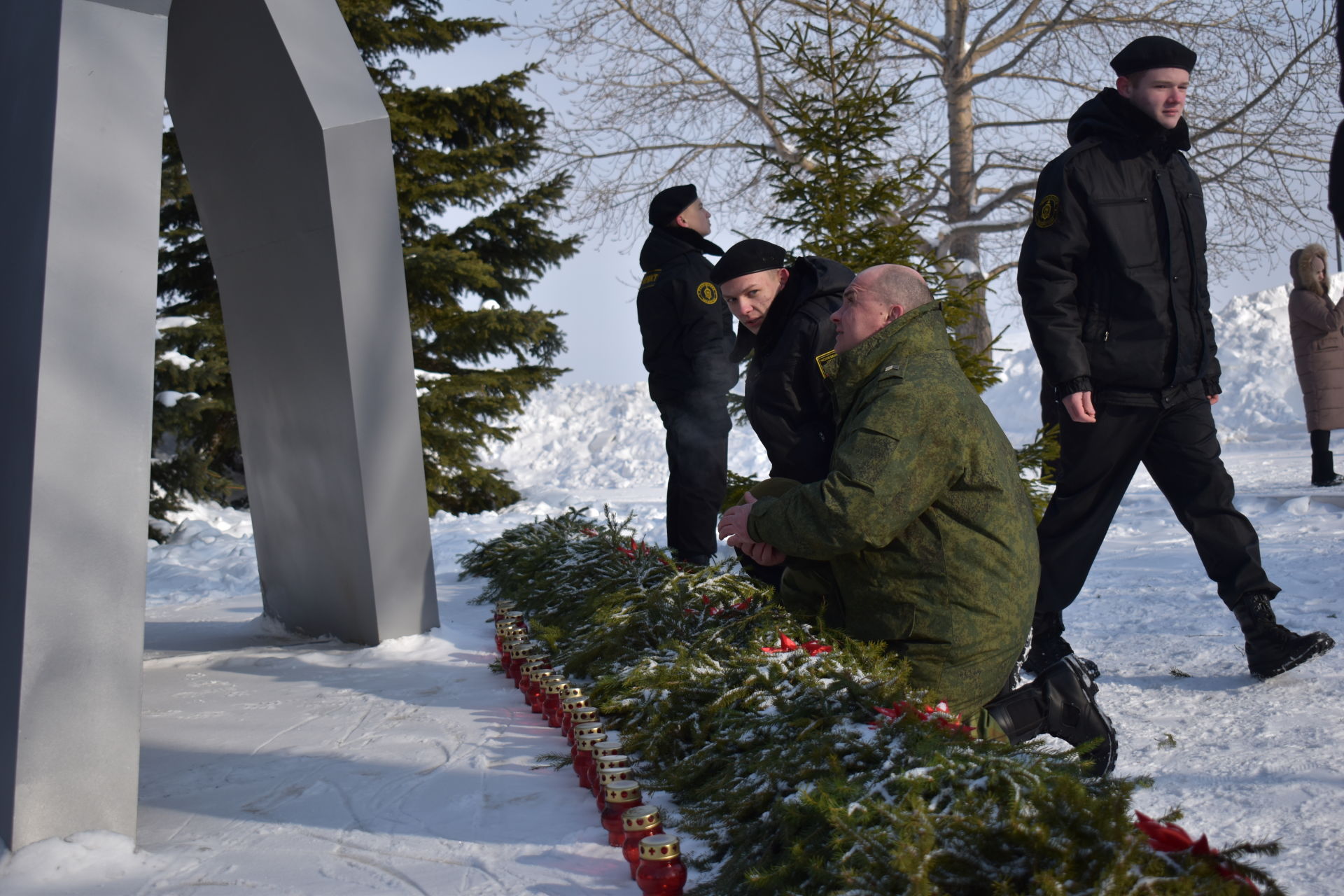 В Камских Полянах состоялось открытие памятника войнам - интернационалистам