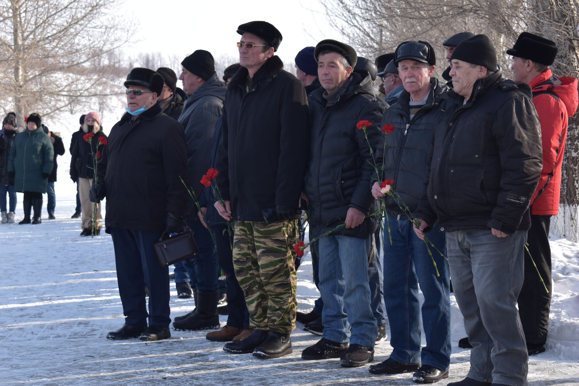 В Камских Полянах состоялось открытие памятника войнам - интернационалистам