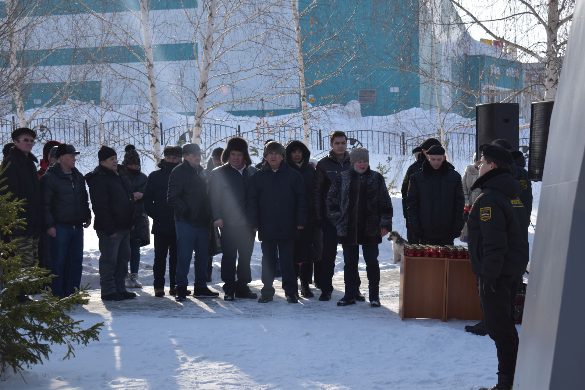 В Камских Полянах состоялось открытие памятника войнам - интернационалистам