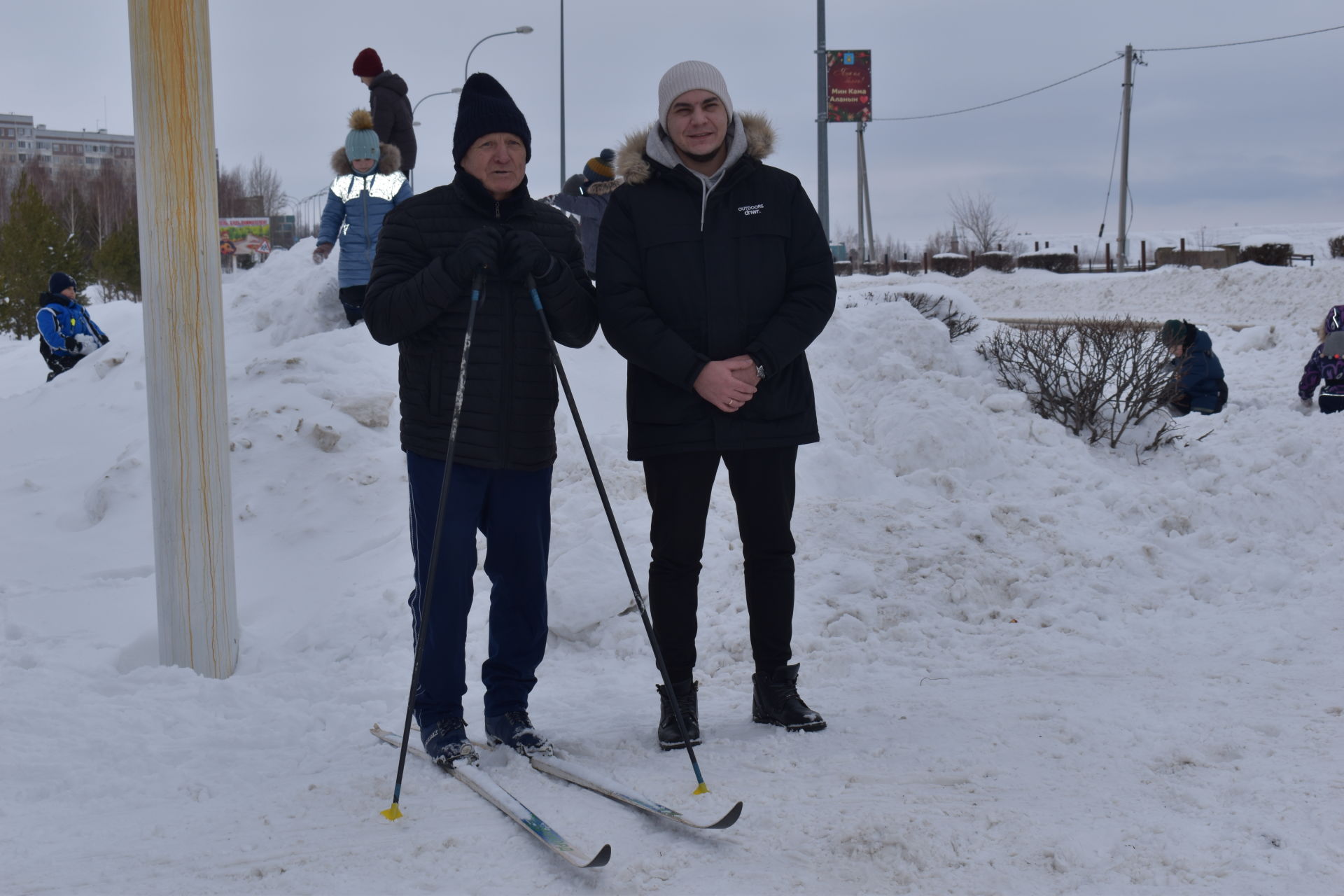 Камполянцы приняли участие в массовом забеге на лыжах в рамках Всероссийской акции «Лыжня России -2022»