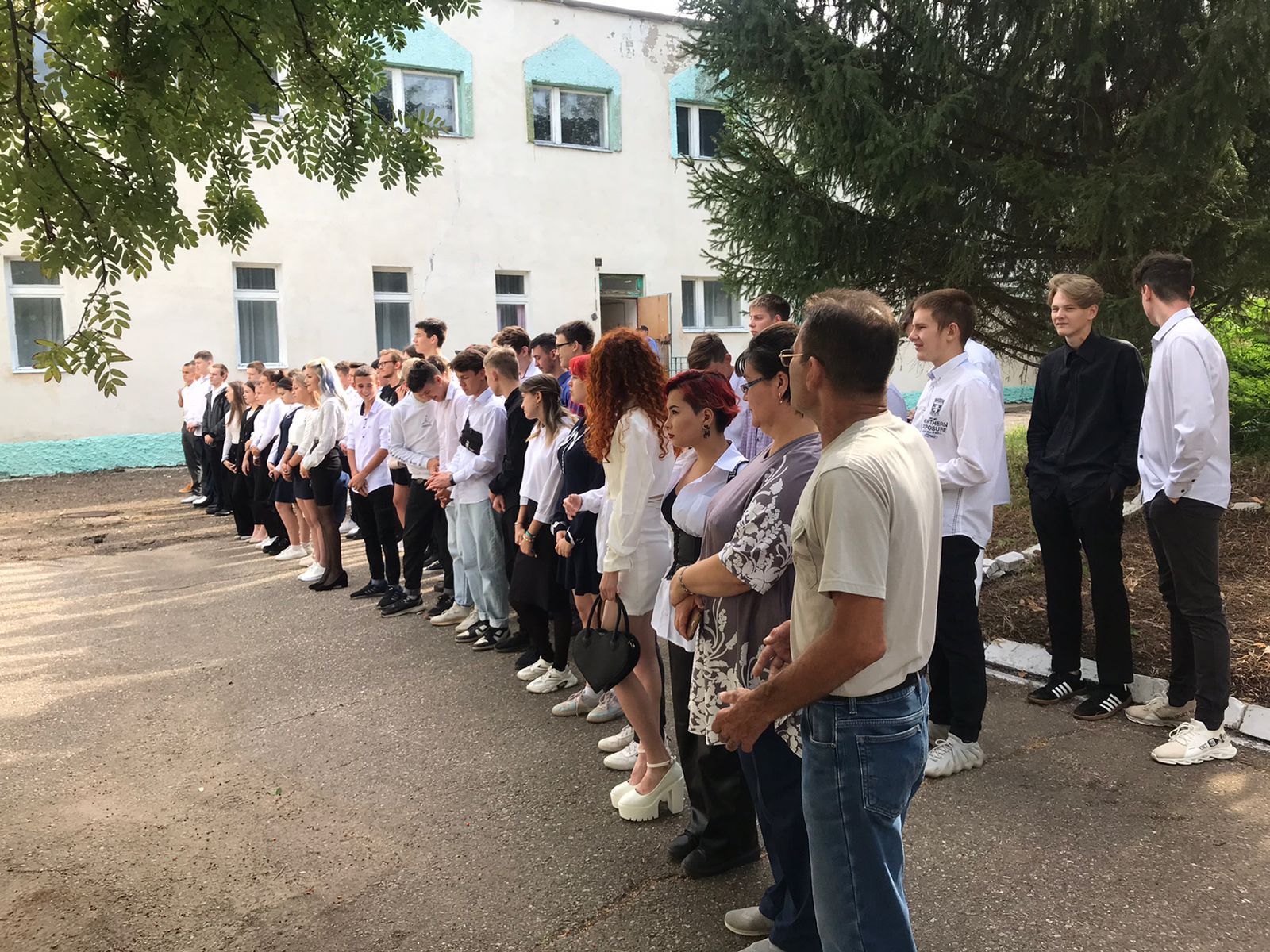 В Камско-Полянском филиале «Нижнекамского сварочно-монтажного колледжа» 1 сентября прошла торжественная линейка