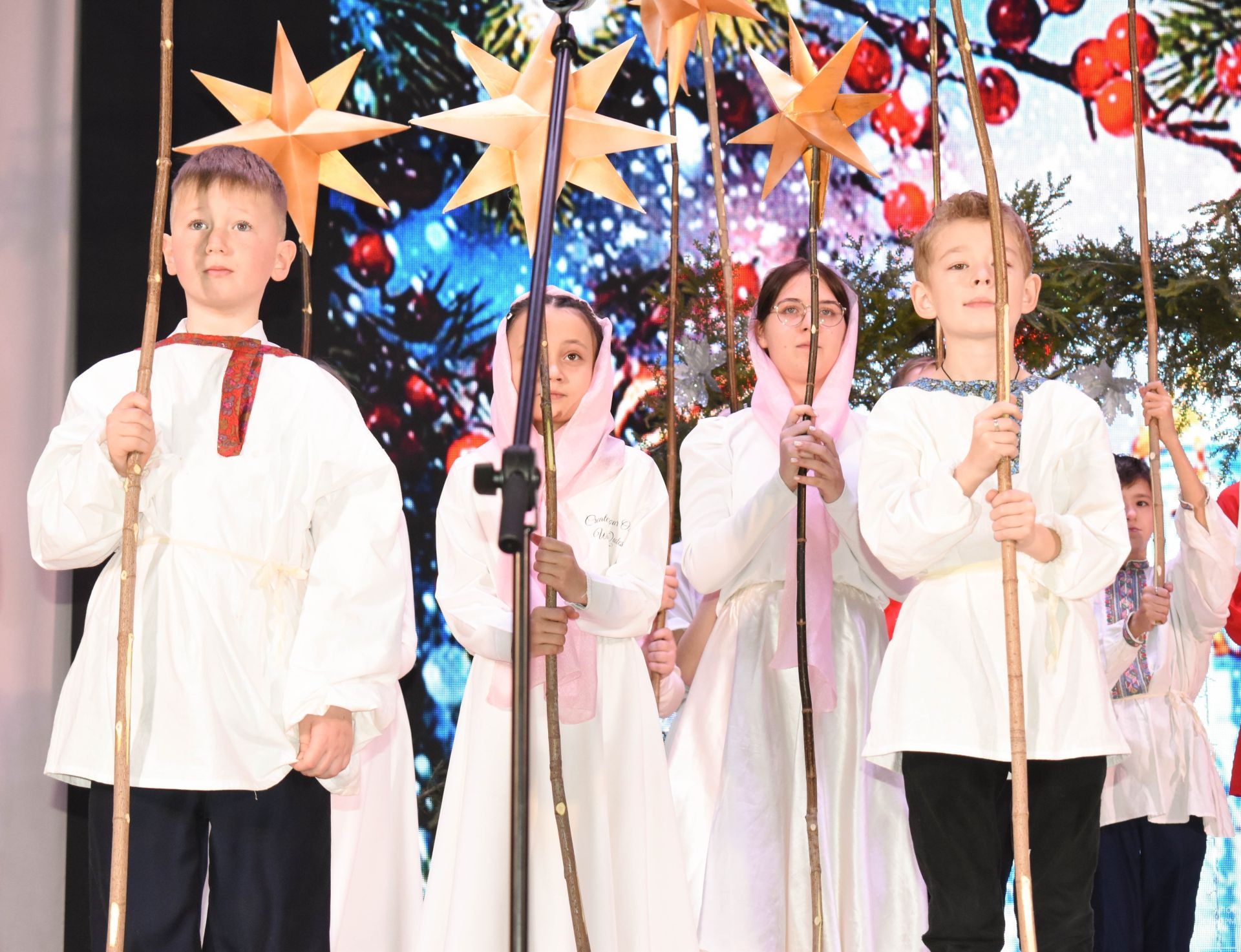 Светлый праздник Рождества Христова прошёл в Камских Полянах