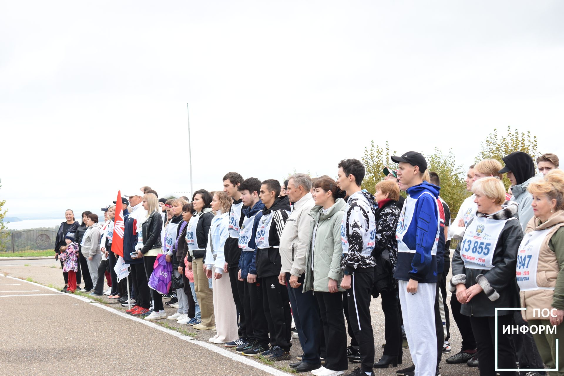 Жители Камских Полян приняли участие в массовом забеге🏃‍♂🏃‍♀