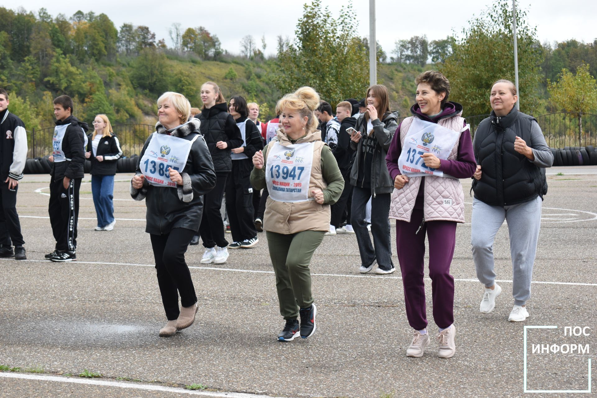 Жители Камских Полян приняли участие в массовом забеге🏃‍♂🏃‍♀