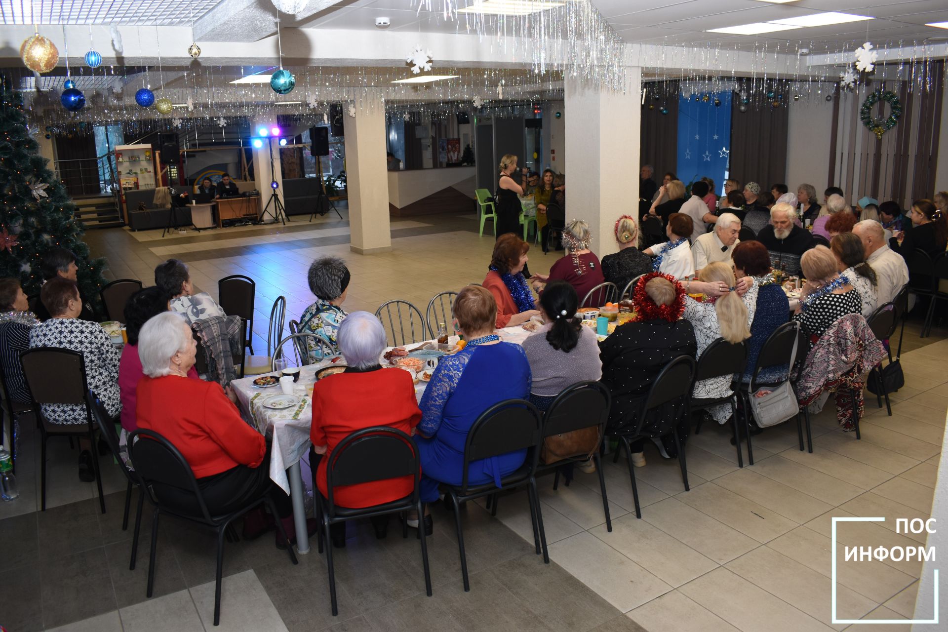 Новогодний вечер для старшего поколения в Камских Полянах