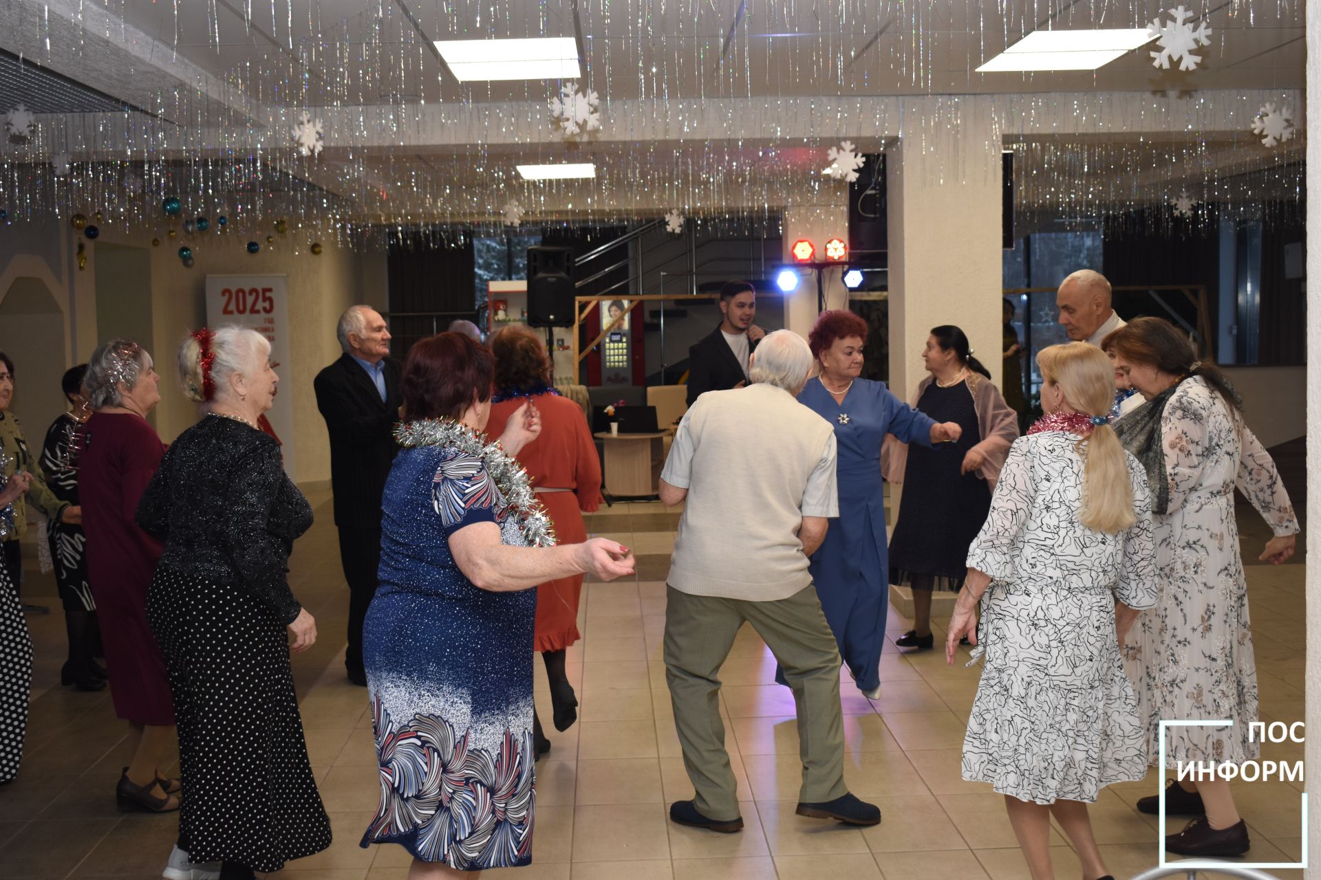 Новогодний вечер для старшего поколения в Камских Полянах