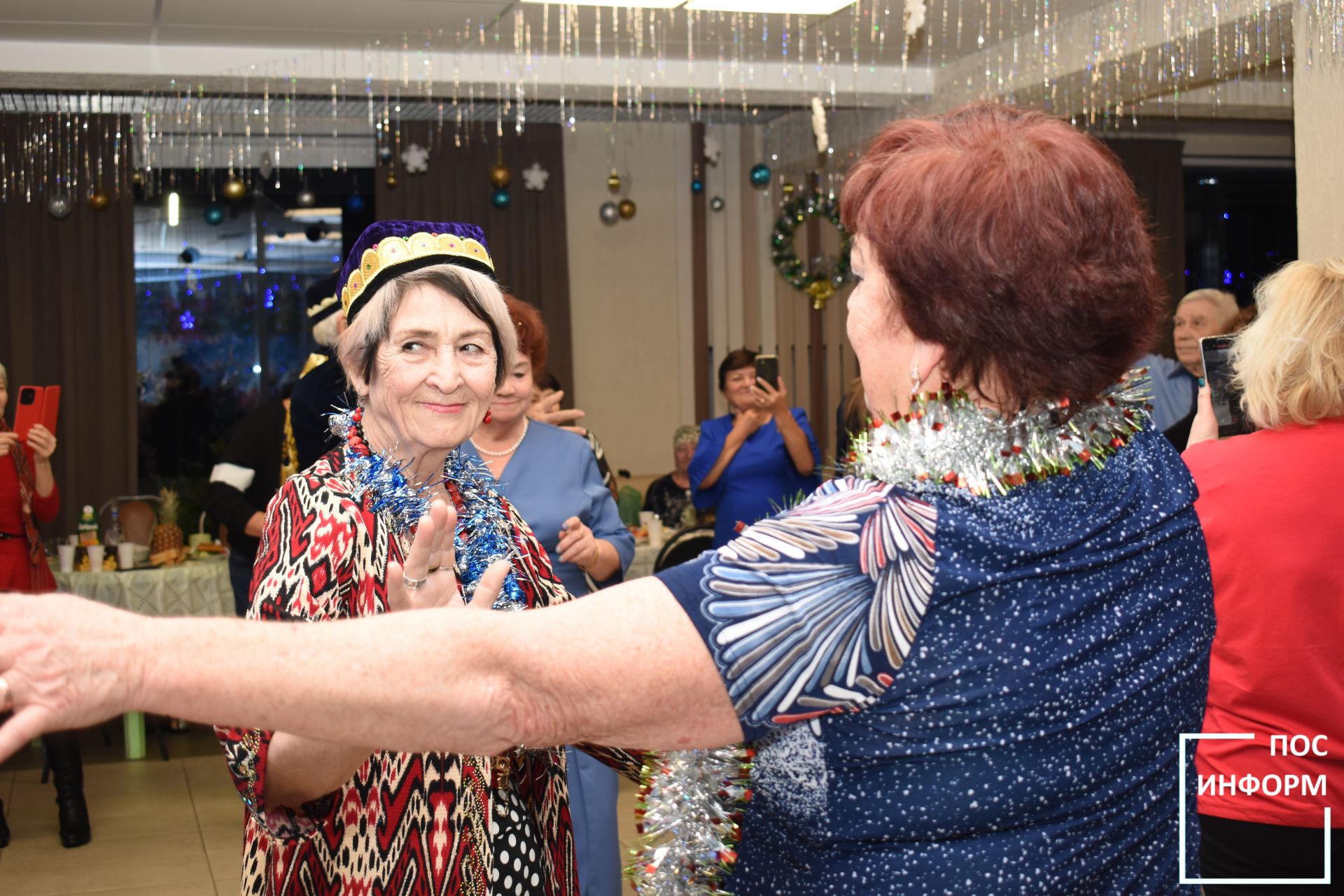Новогодний вечер для старшего поколения в Камских Полянах