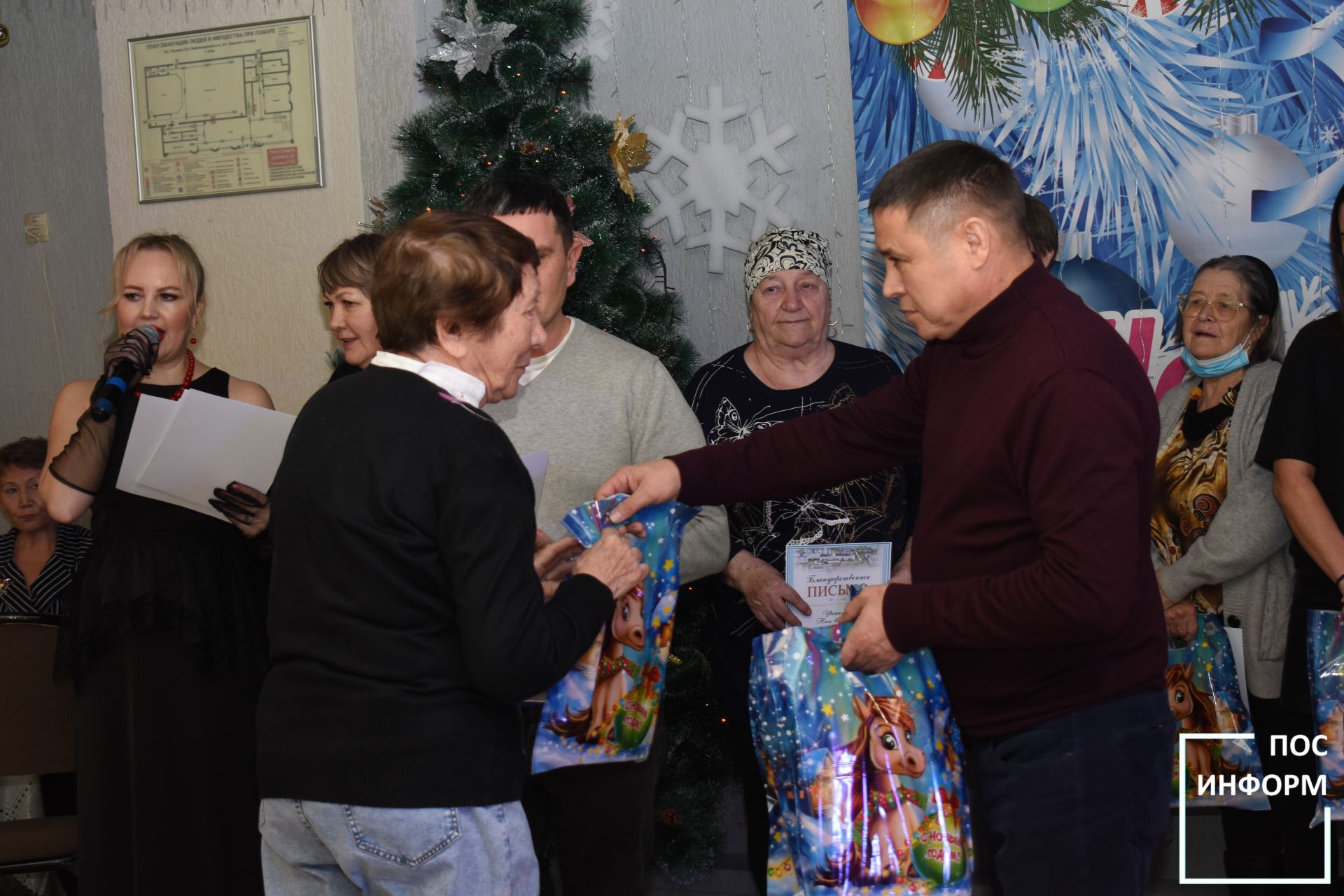 Новогодний вечер для старшего поколения в Камских Полянах