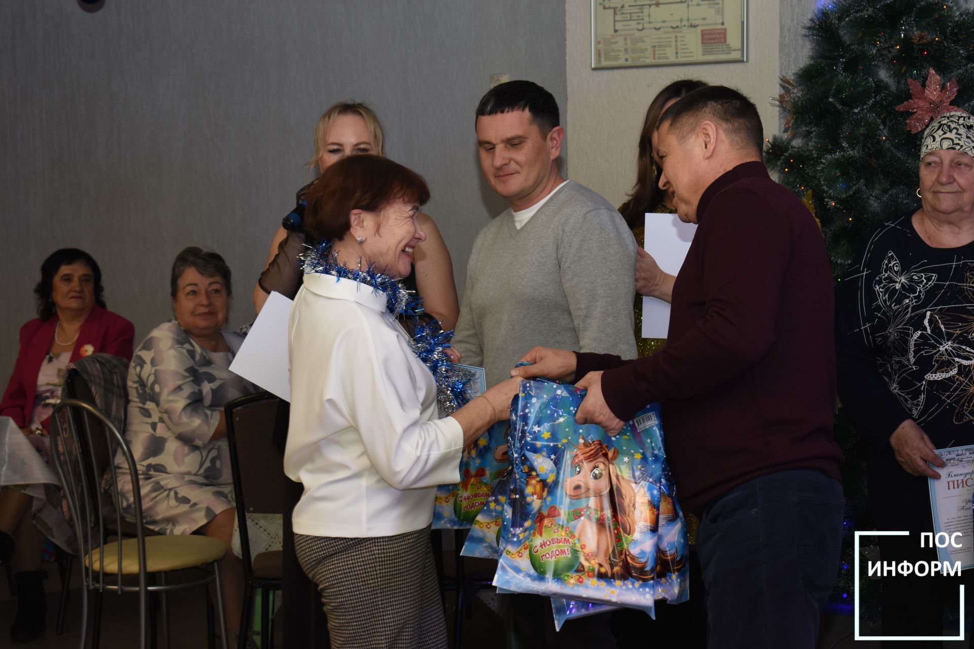 Новогодний вечер для старшего поколения в Камских Полянах