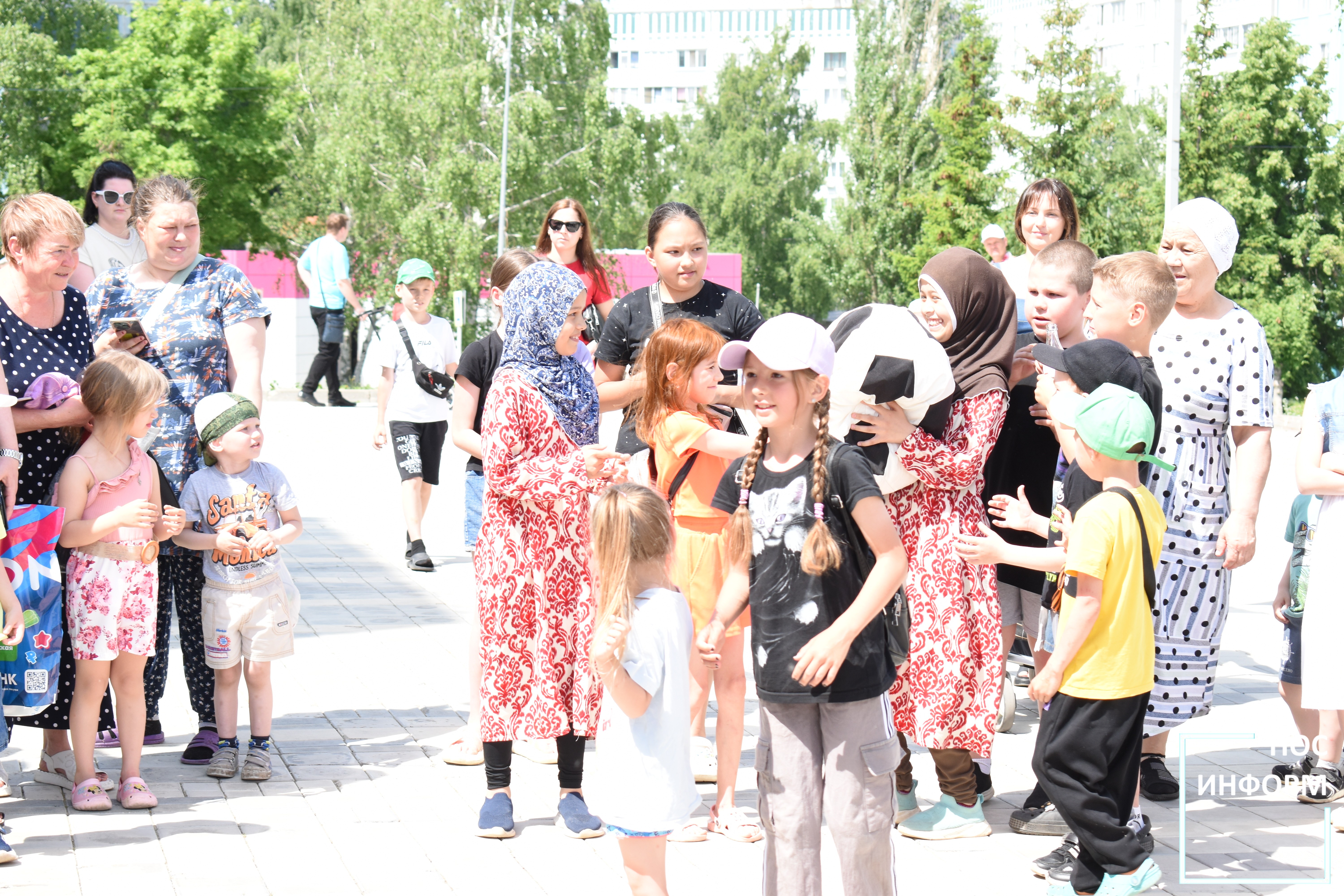 В Камских Полянах ярко и весело отметили День защиты детей  🌞🎉✨