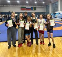Спортсмены Камских Полян блестяще выступили на Первенстве по вольной борьбе
