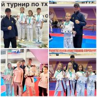 Спортсмены Камских Полян успешно выступили на соревнованиях по тхэквондо