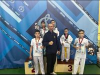 Тхэквондисты Камских Полян выступили на турнире «На призы Деда Мороза» в Нижнекамске