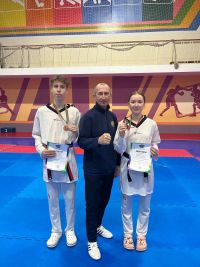 Двое спортсменов Камских Полян завоевали бронзу на Первенстве Татарстана по тхэквондо