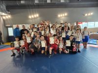 В Камских Полянах определили сильнейших юных борцов на муниципальных соревнованиях