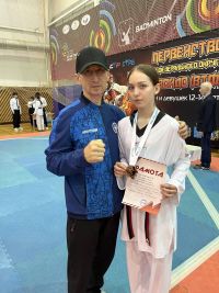 Юная тхэквондистка из Камских Полян успешно выступила на Первенстве ПФО
