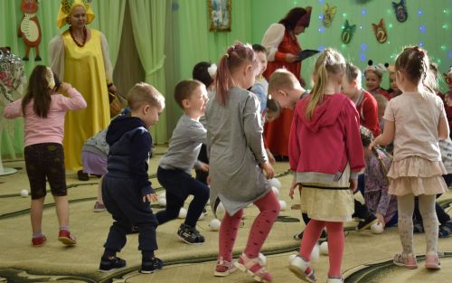 Открывай ворота – стучит Коляда в детском саду «Золотая Рыбка»
