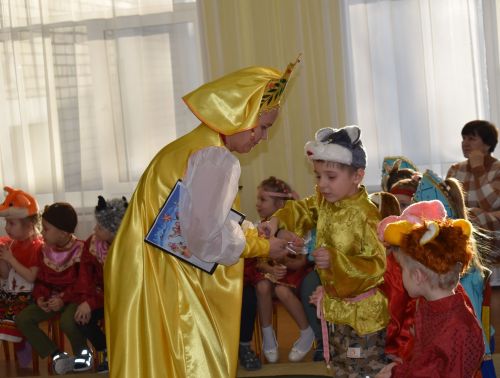 Открывай ворота – стучит Коляда в детском саду «Золотая Рыбка»